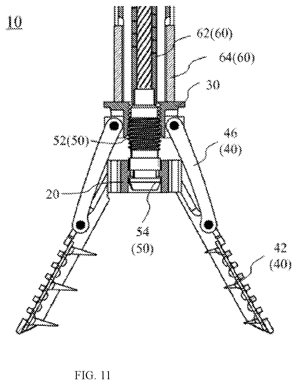 Patent US12090055 Figure 7 – Clamping instrument