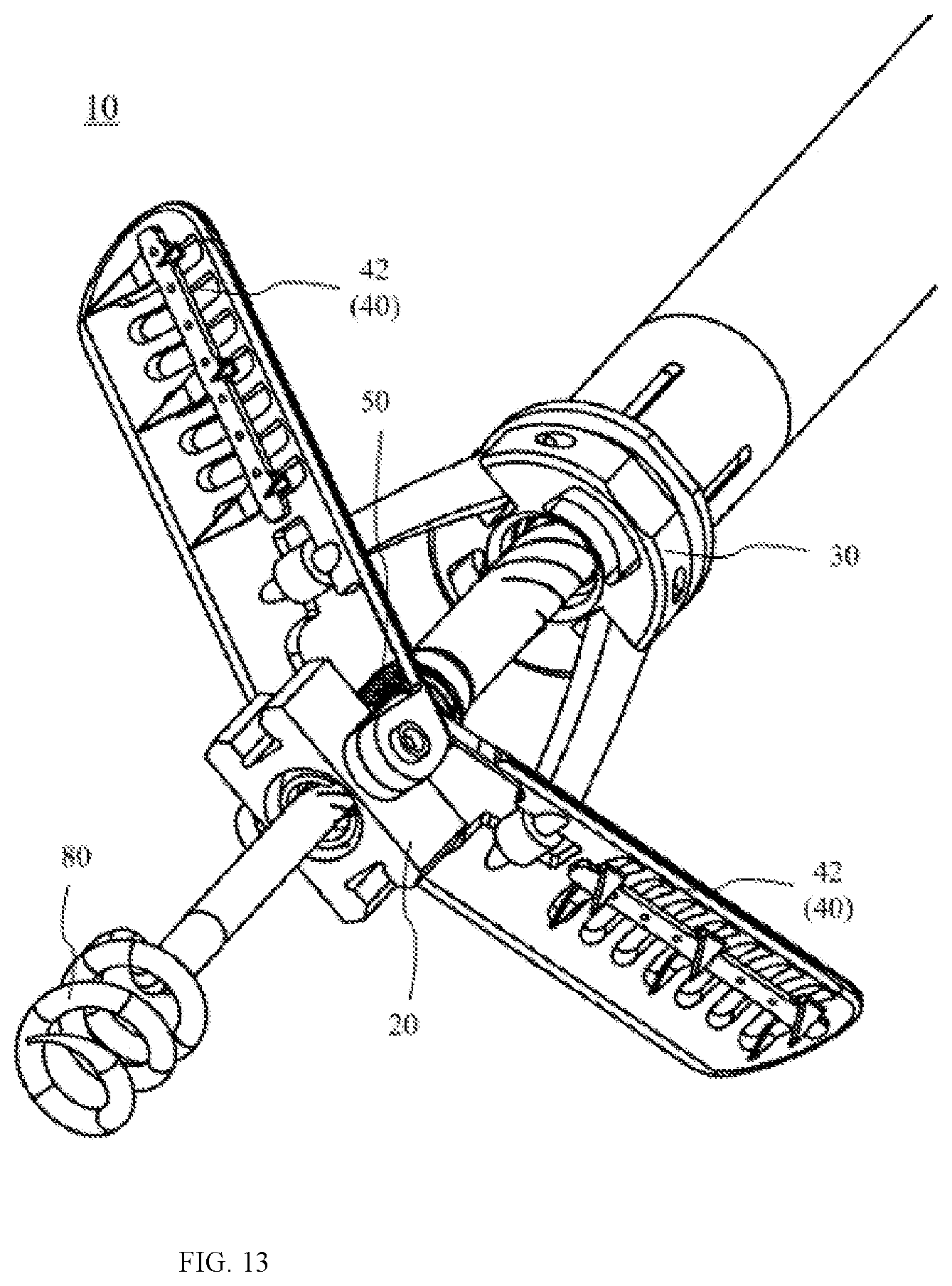 Patent US12090055 Figure 9 – Clamping instrument
