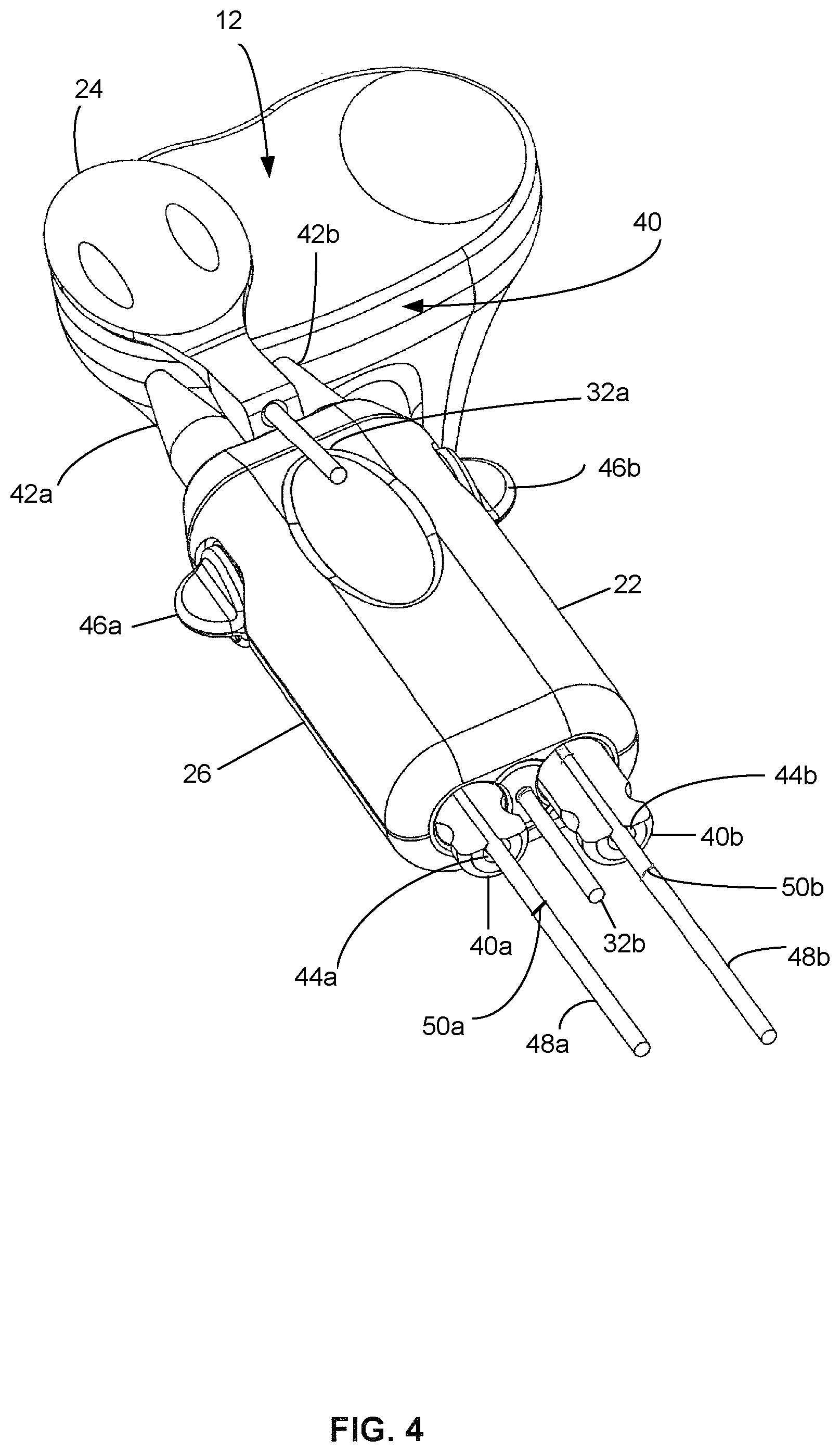 Patent US12090058 Figure 4 – Tibial resurfacing system and method