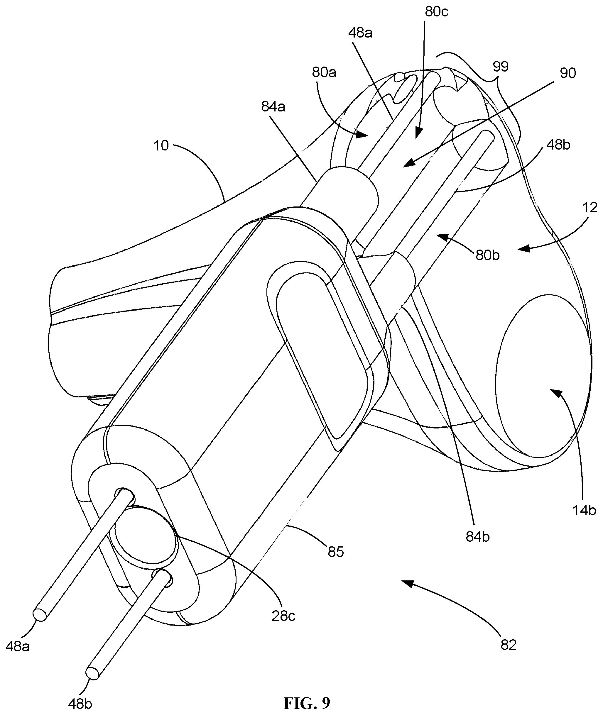 Patent US12090058 Figure 9 – Tibial resurfacing system and method