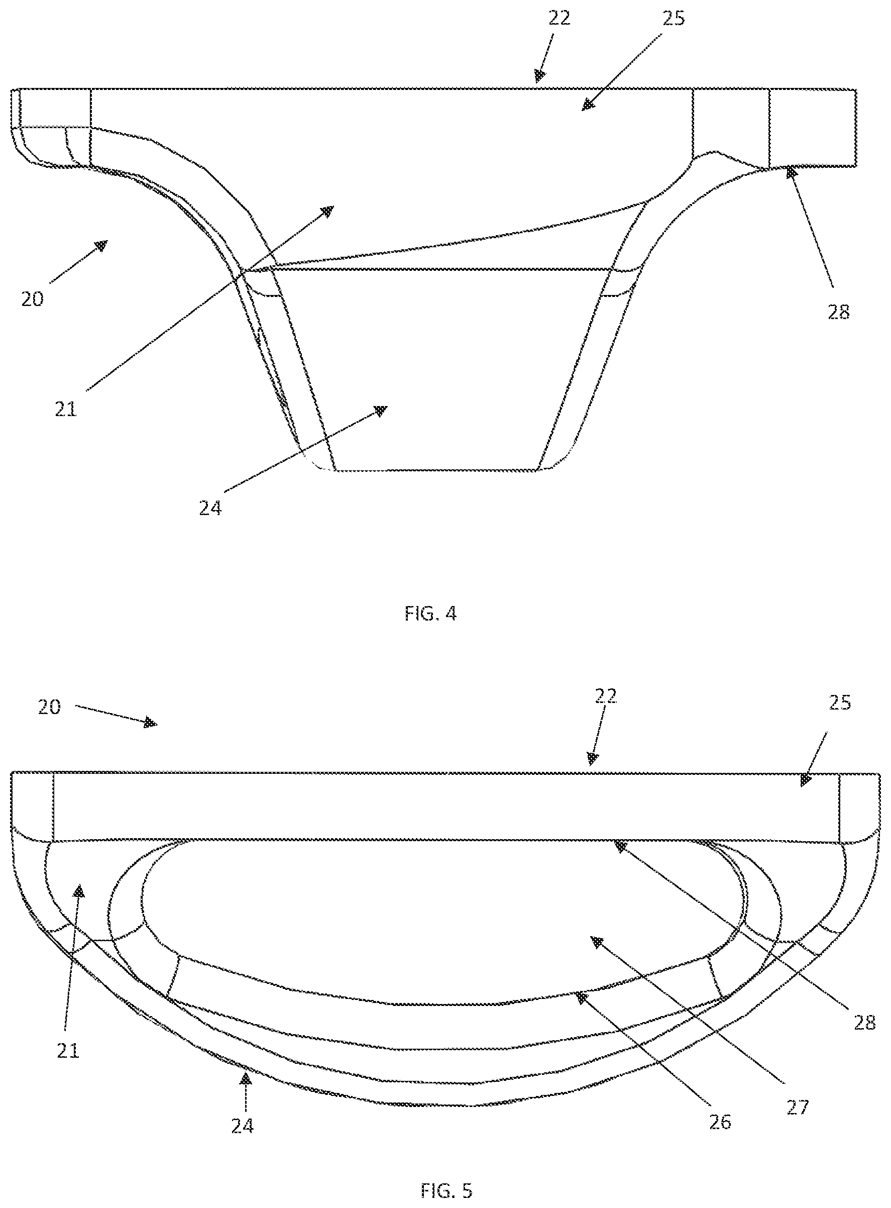 Patent US12090059 Figure 3 – Interlocking spinal disc prosthetic