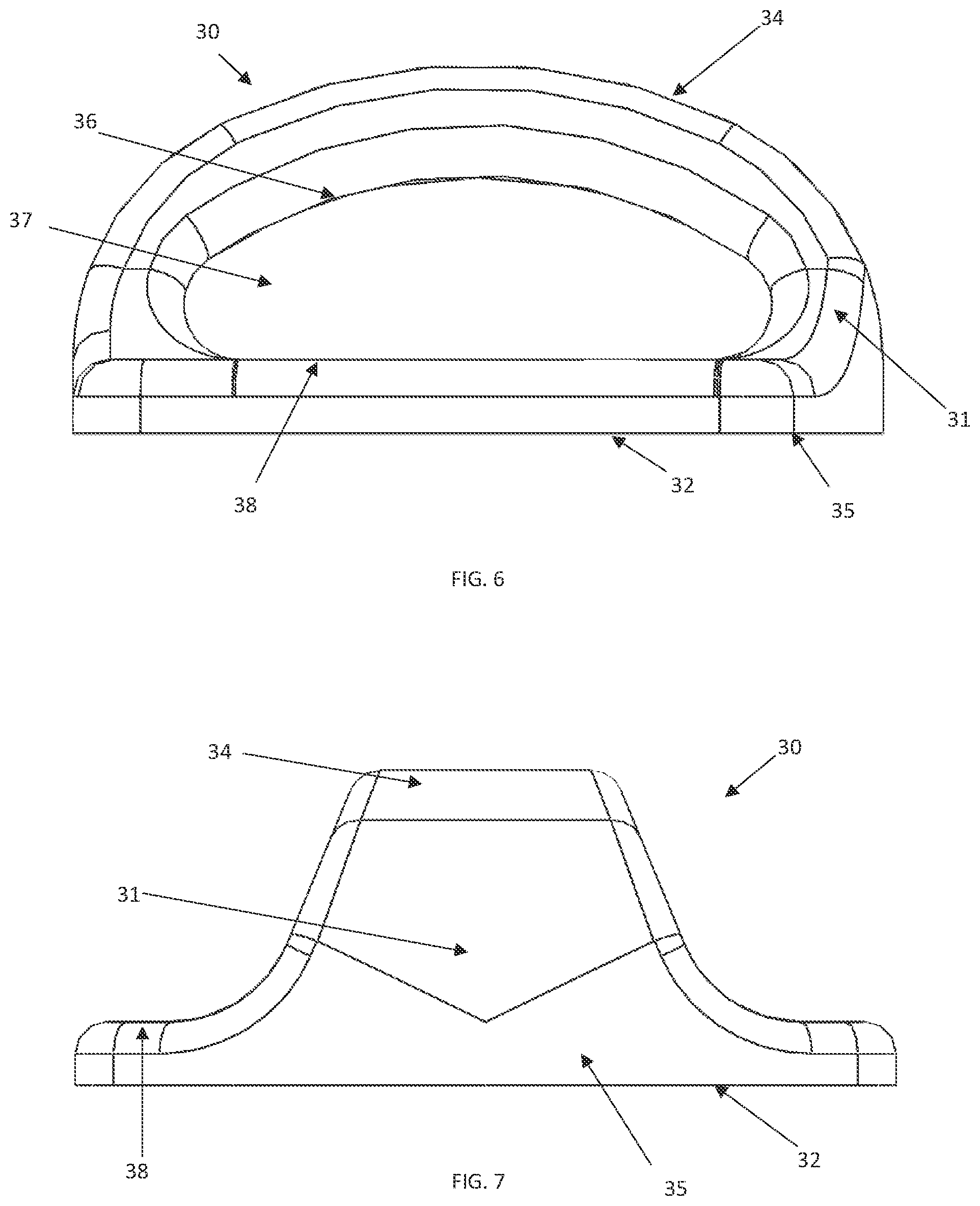 Patent US12090059 Figure 4 – Interlocking spinal disc prosthetic