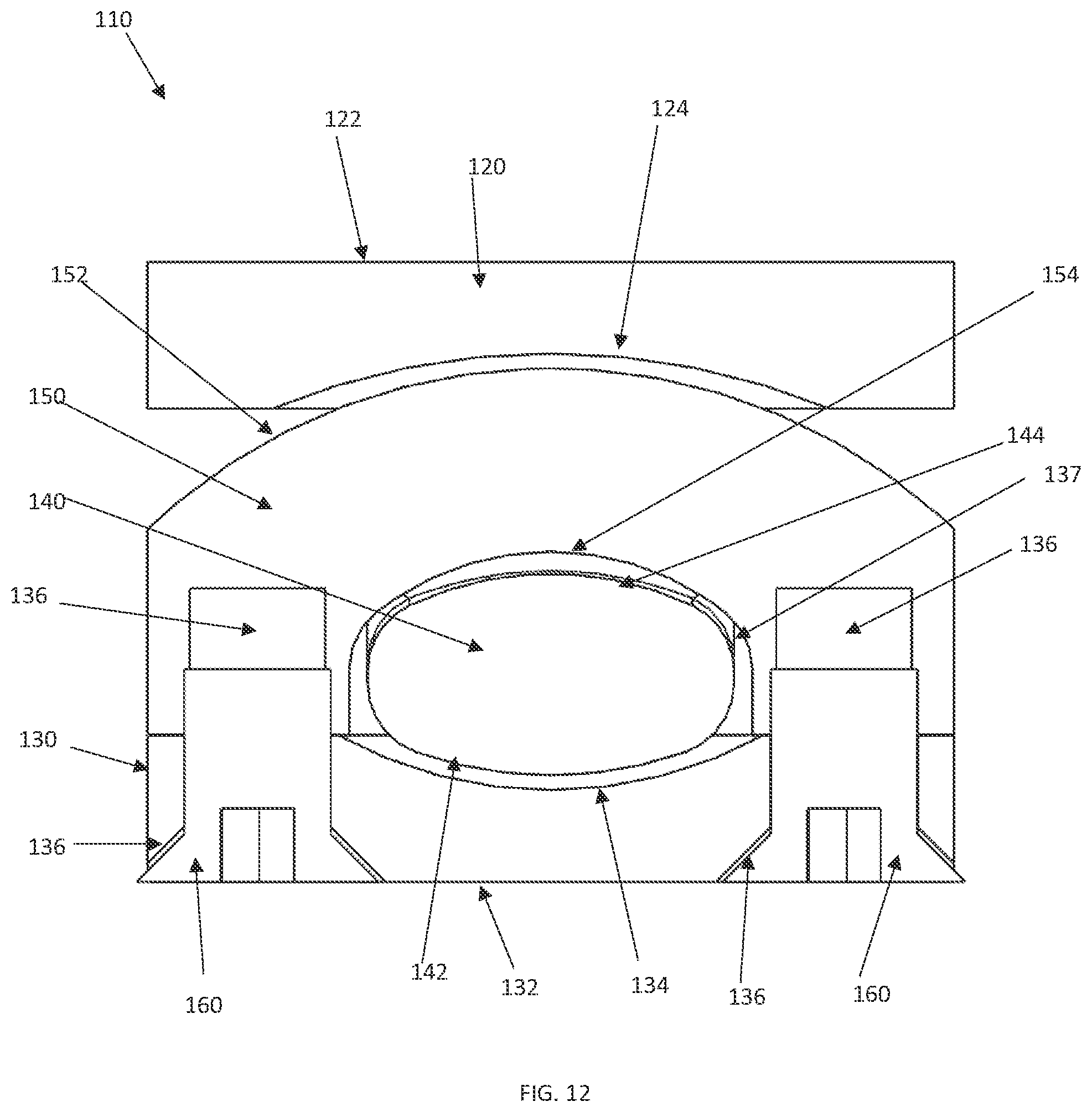 Patent US12090059 Figure 9 – Interlocking spinal disc prosthetic