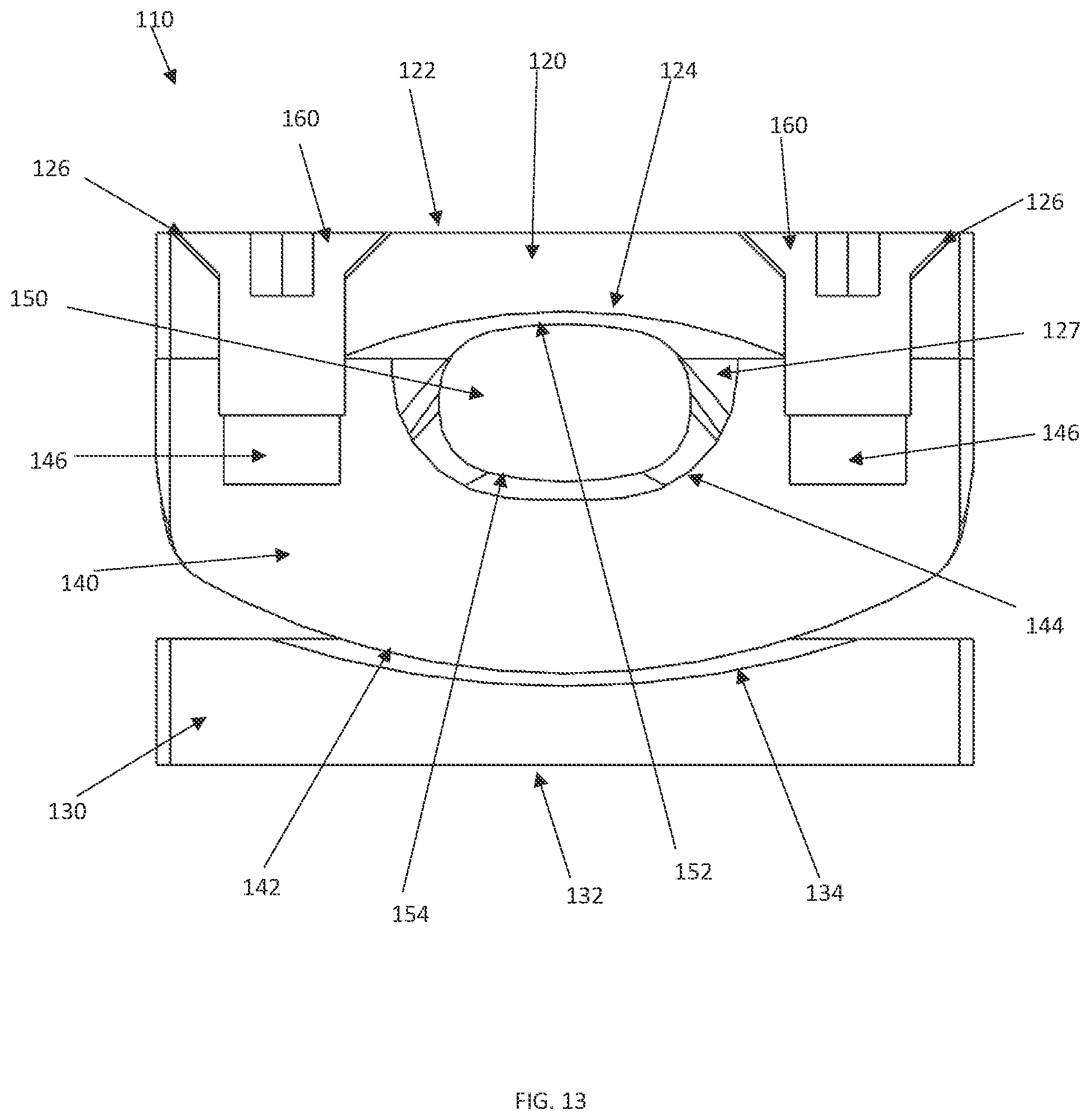 Patent US12090059 Figure 10 – Interlocking spinal disc prosthetic