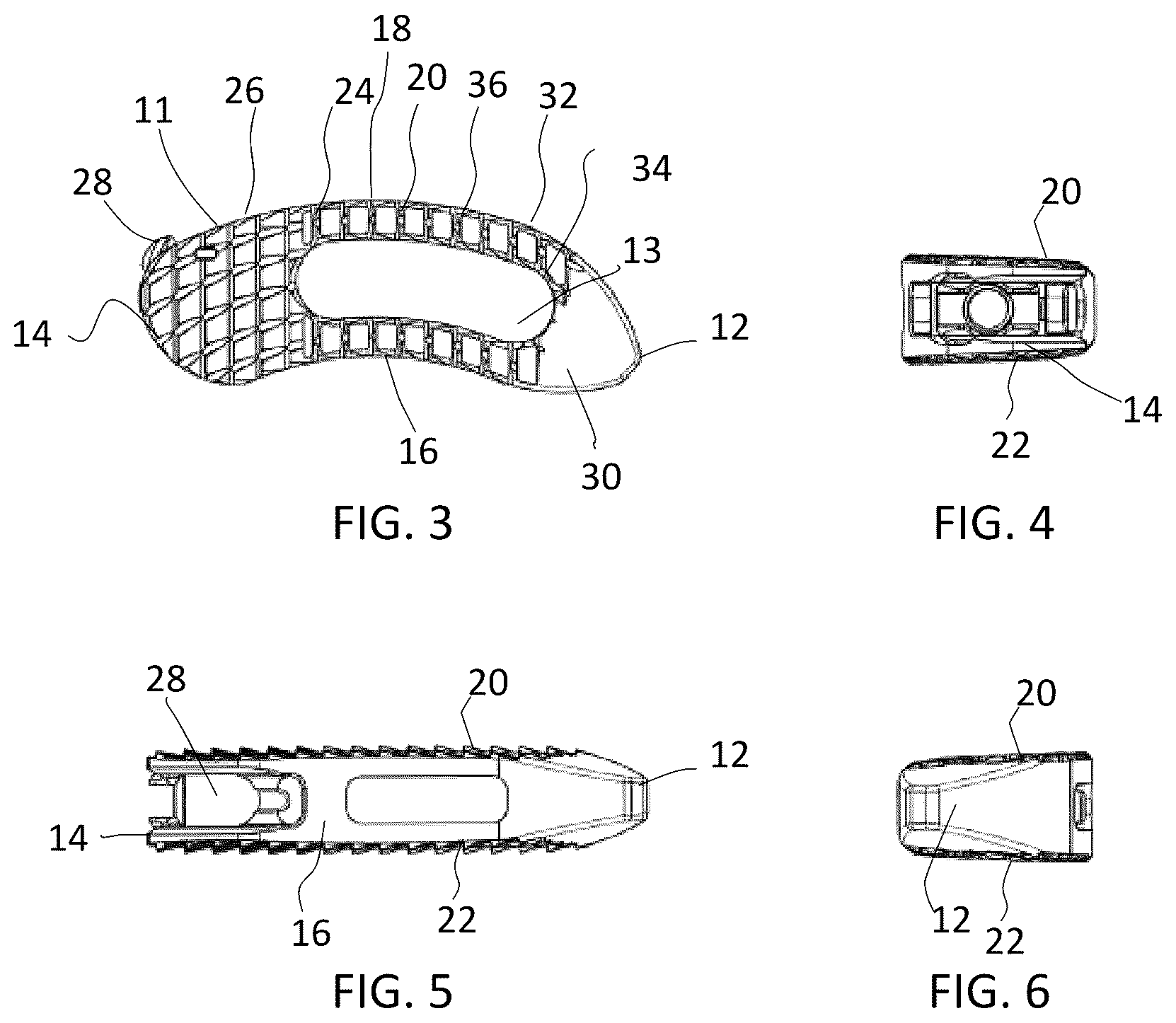 Patent US12090060 Figure 2 – Inter vertebral spinal implant