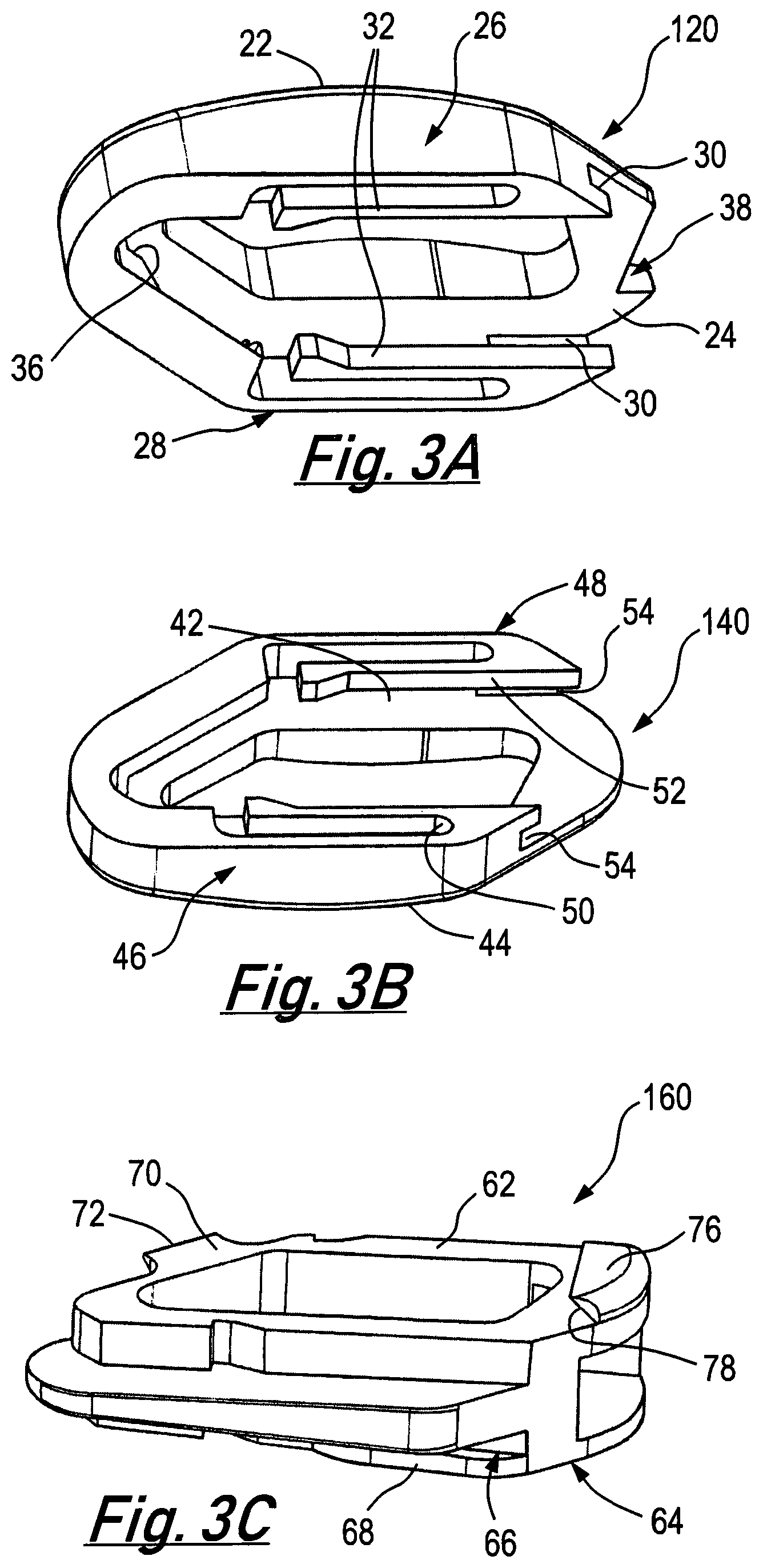 Patent US12090062 Figure 3 – Inter vertebral devices