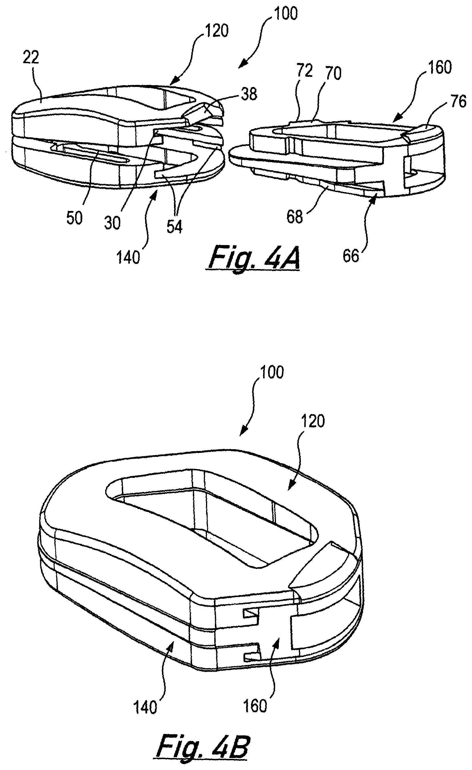 Patent US12090062 Figure 4 – Inter vertebral devices