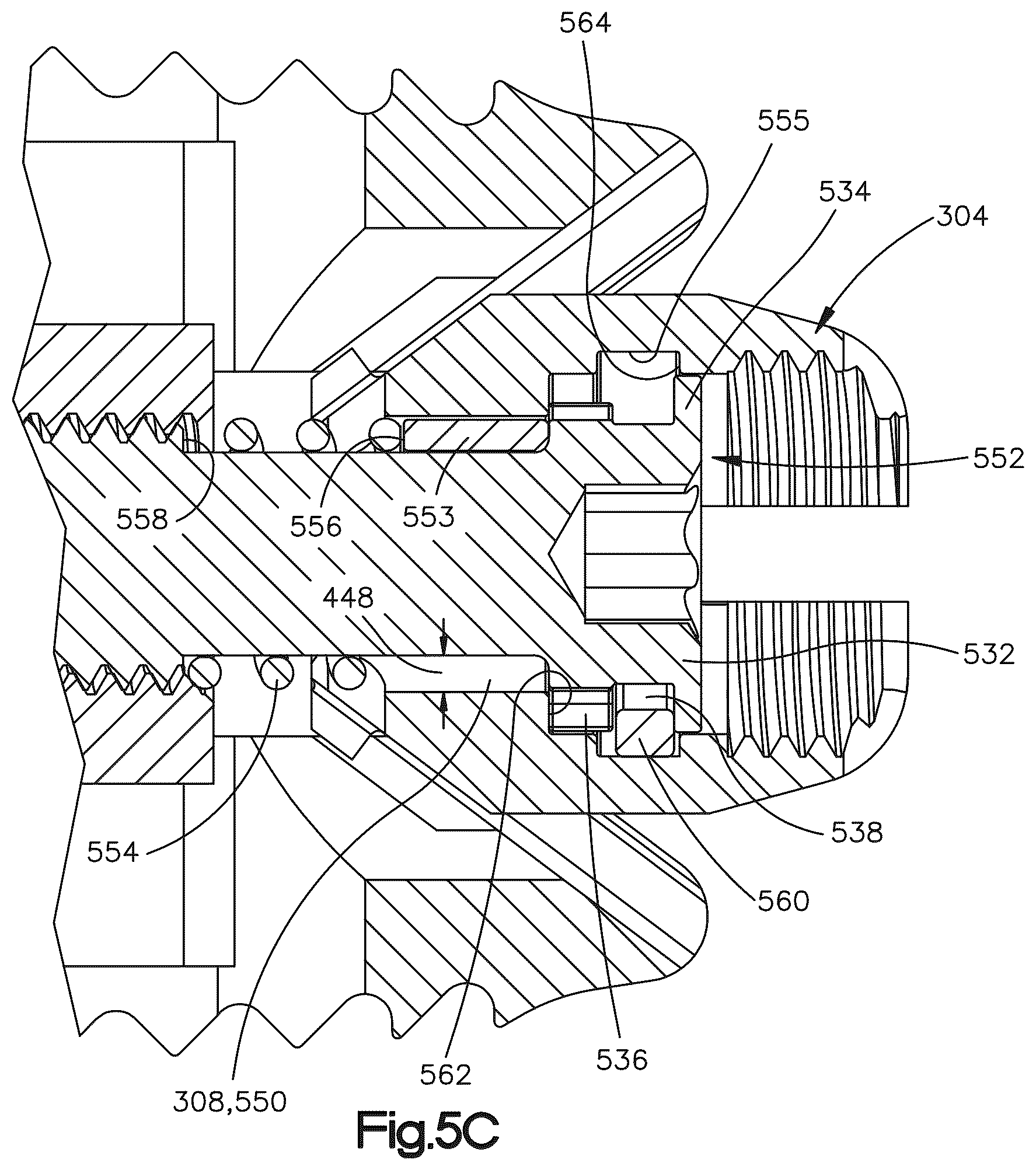 Patent US12090064 Figure 6 – Stabilization members for expandable intervertebral implants, and related systems and methods