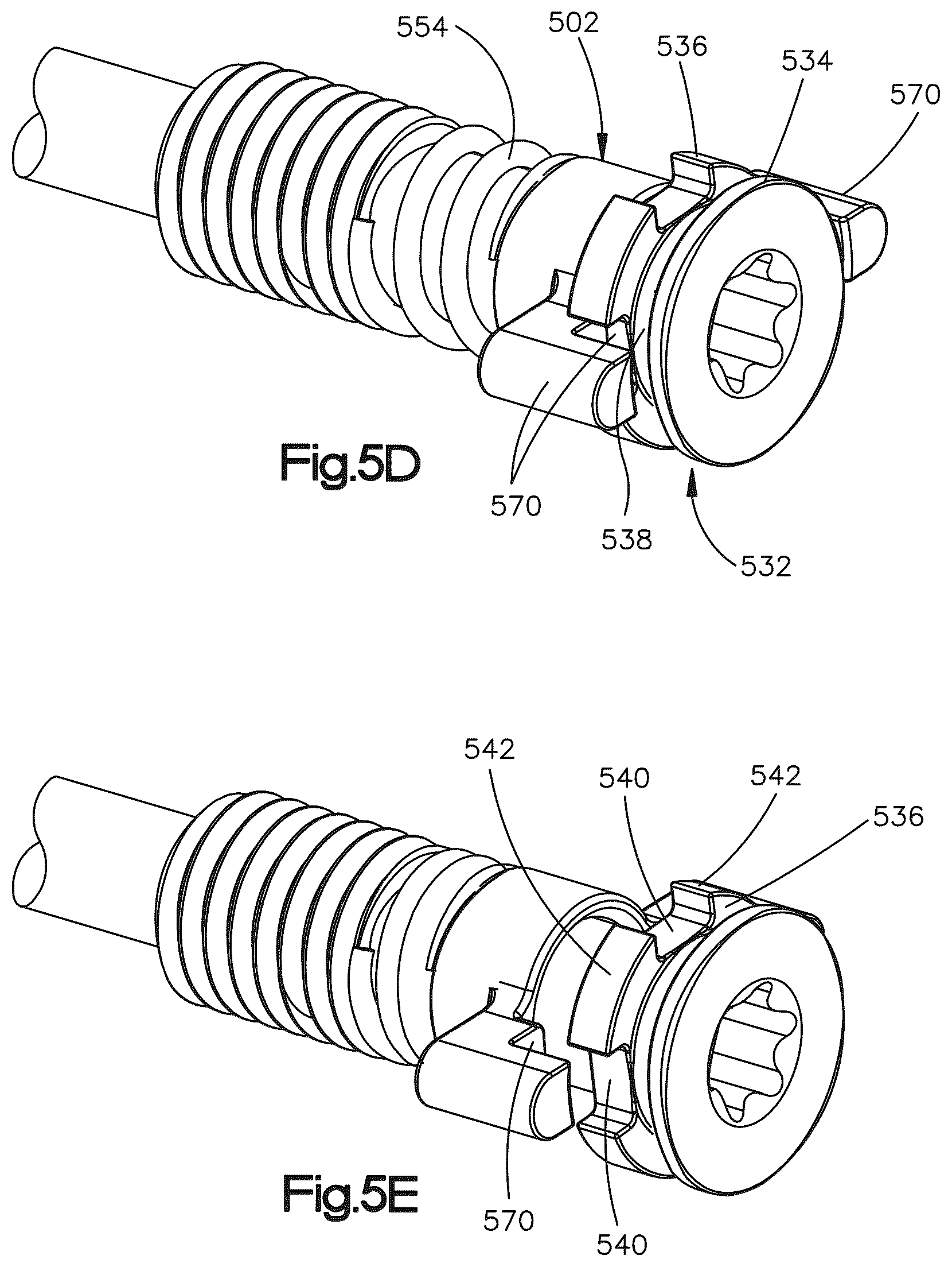 Patent US12090064 Figure 7 – Stabilization members for expandable intervertebral implants, and related systems and methods