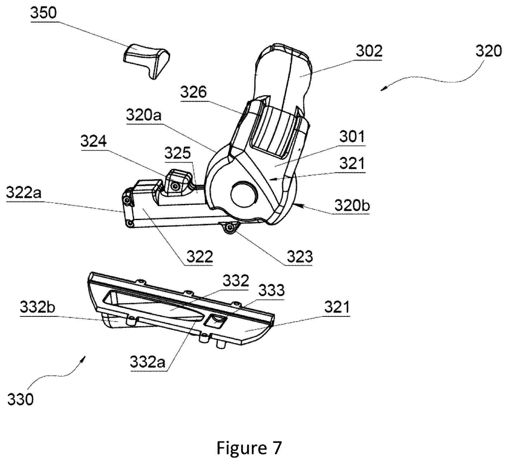 Patent US12090068 Figure 8 – Automated hand