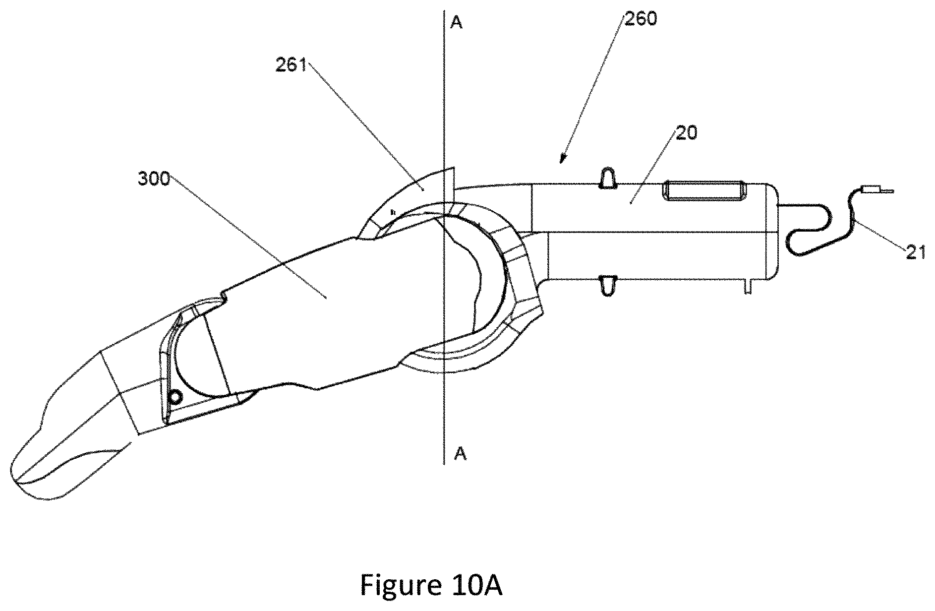 Patent US12090068 Figure 11 – Automated hand