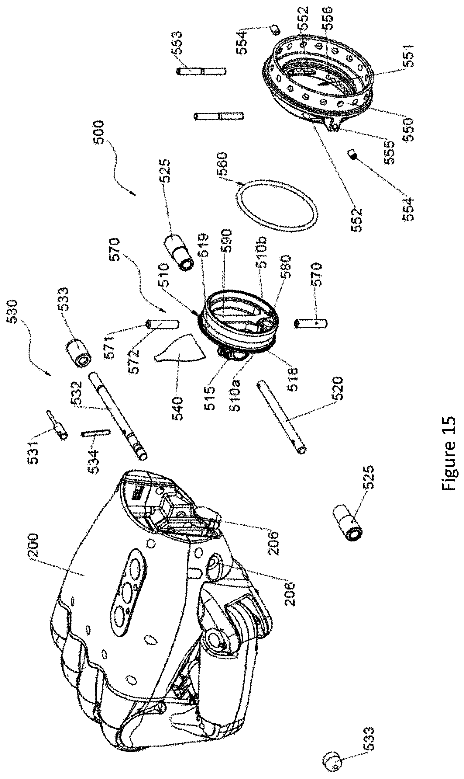 Patent US12090068 Figure 19 – Automated hand