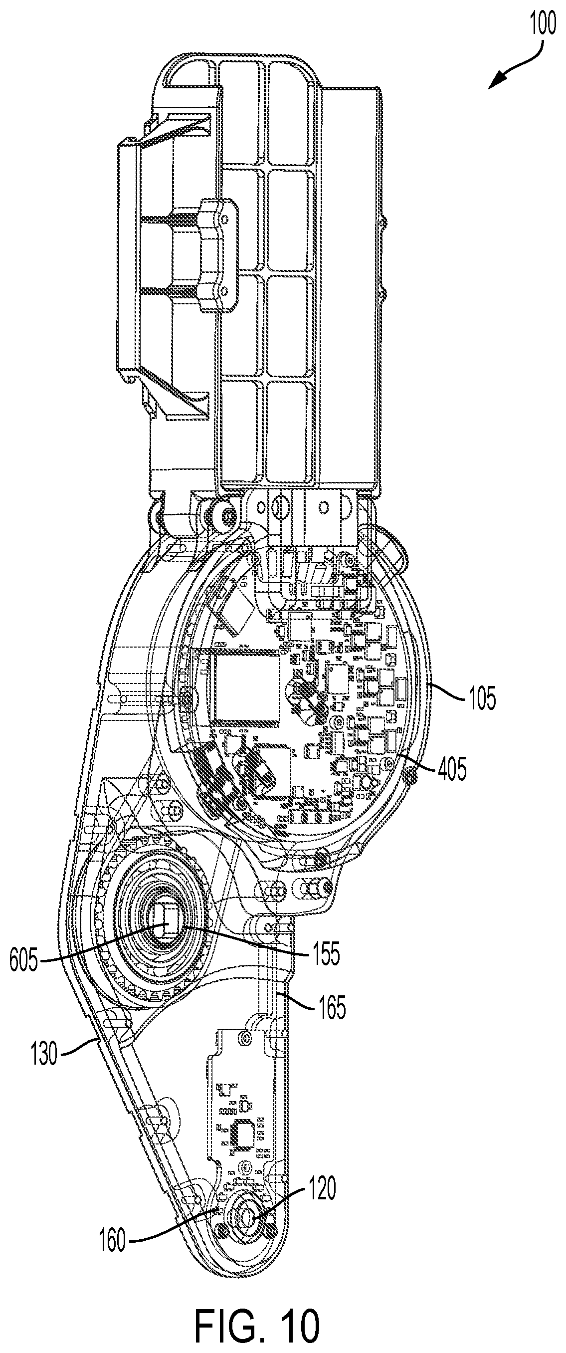 Patent US12090069 Figure 10 – Systems and methods for a water resistant active exoskeleton