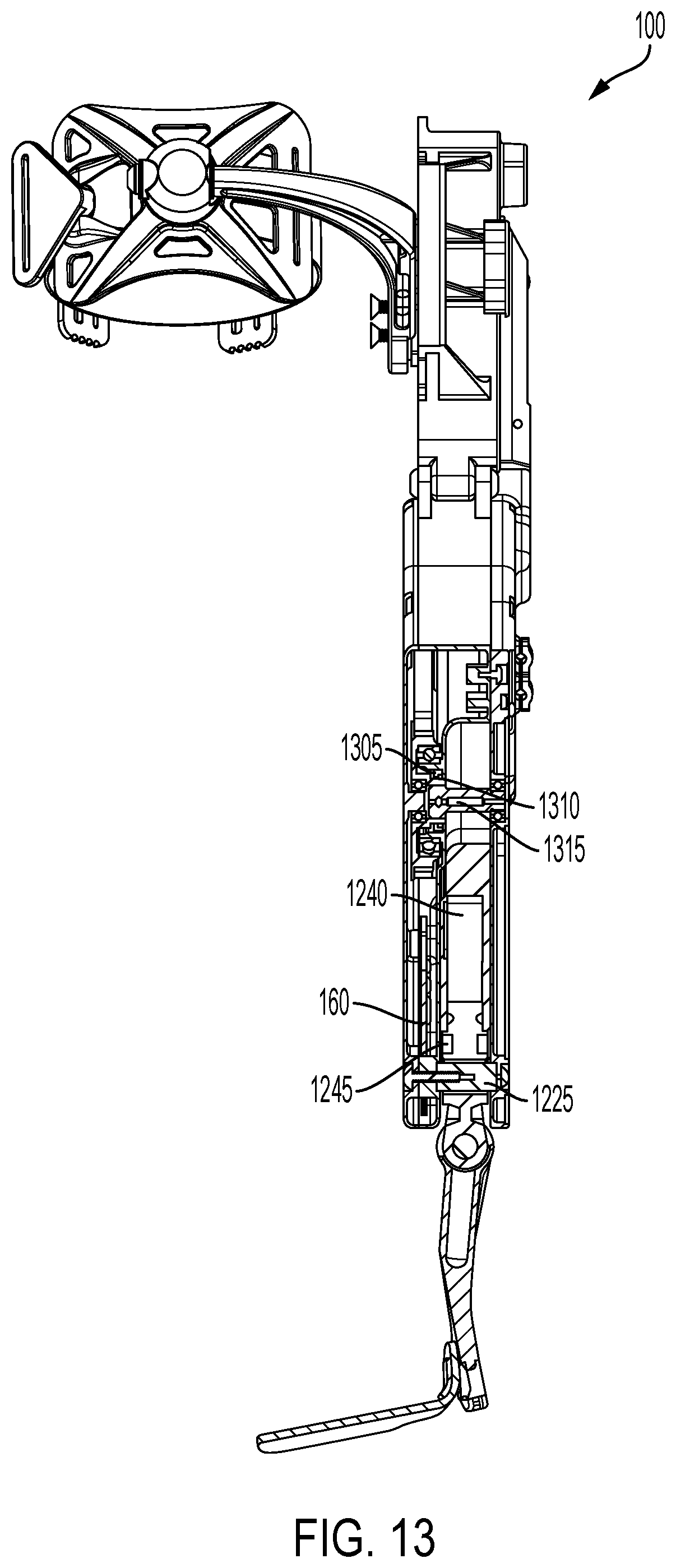 Patent US12090069 Figure 13 – Systems and methods for a water resistant active exoskeleton