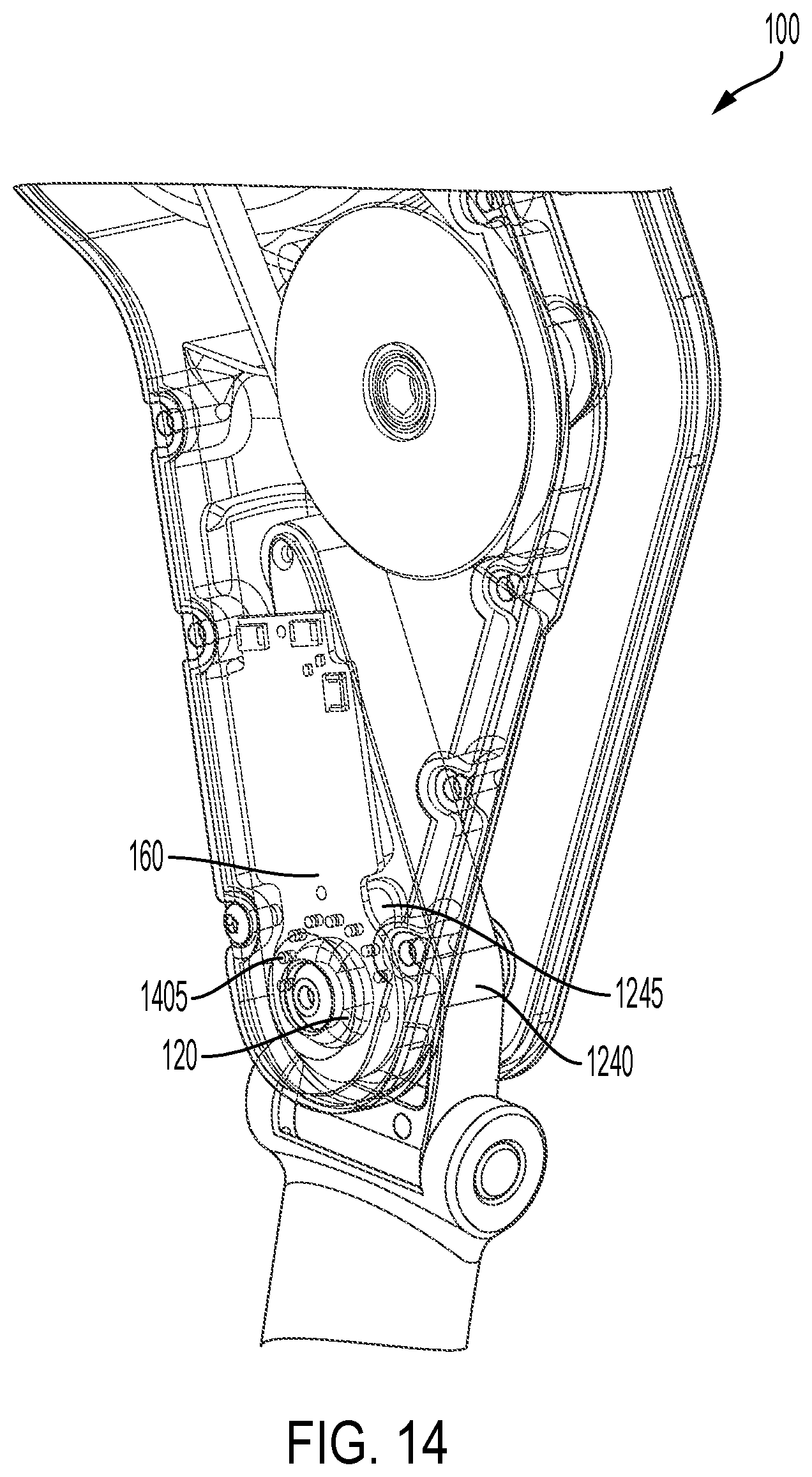 Patent US12090069 Figure 14 – Systems and methods for a water resistant active exoskeleton