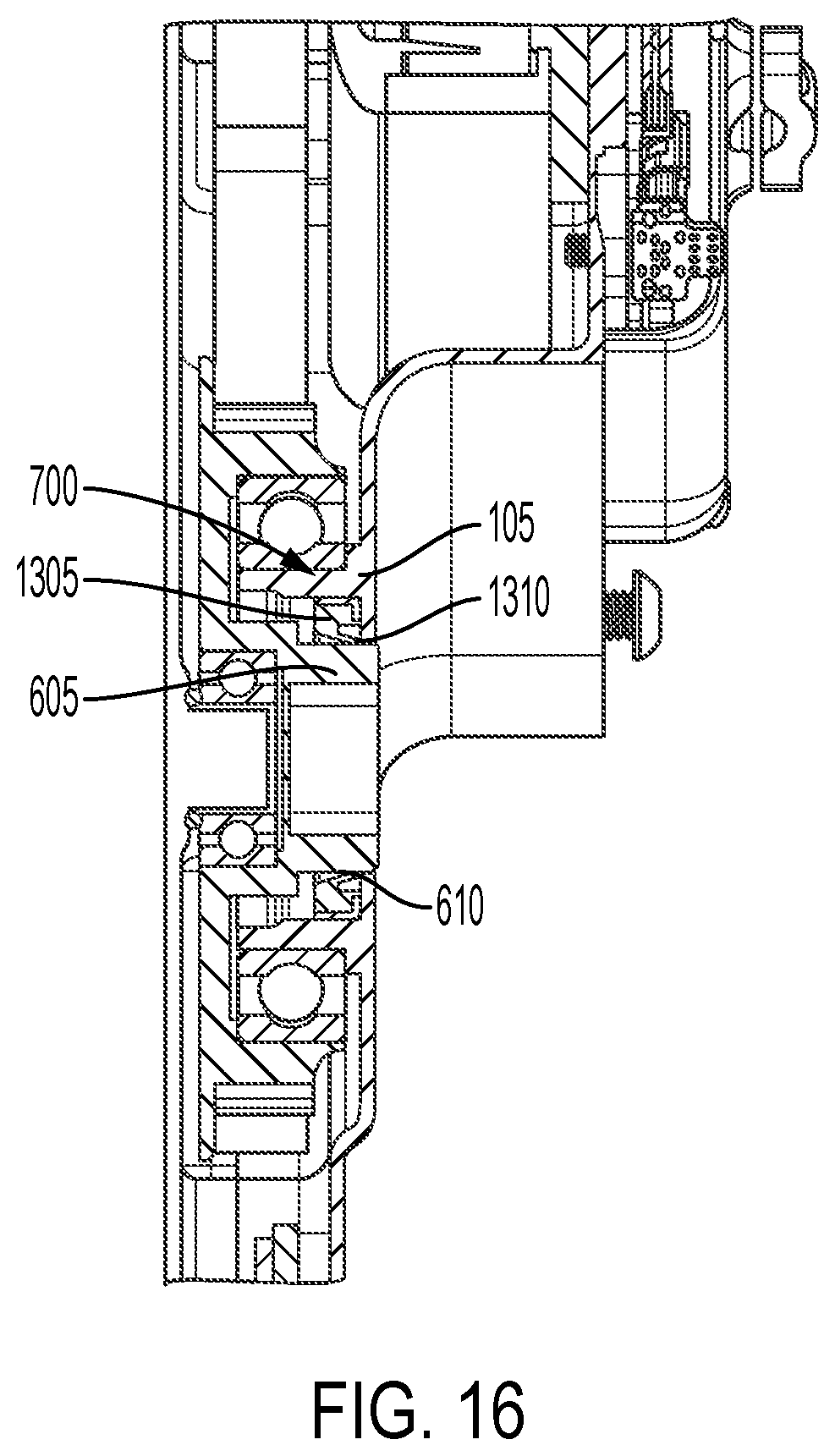 Patent US12090069 Figure 16 – Systems and methods for a water resistant active exoskeleton