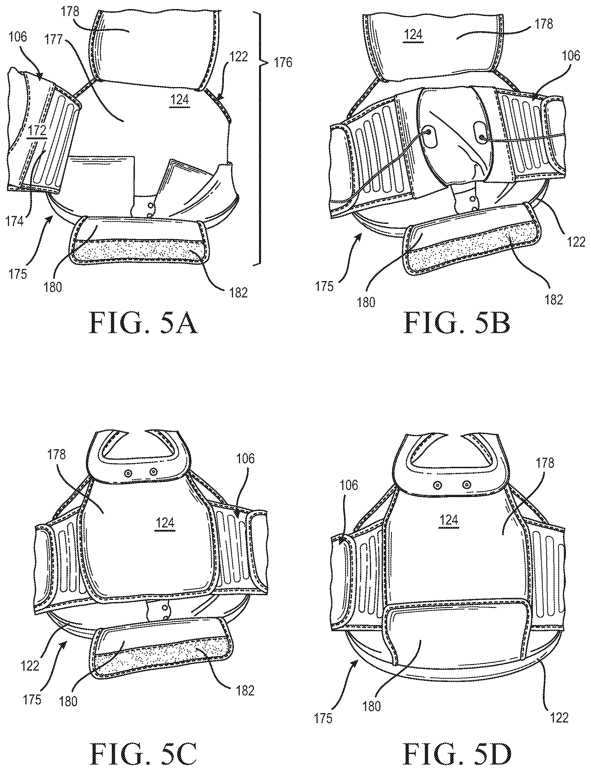 Patent US12090079 Figure 10 – Thoracic lumbar sacral orthosis attachment
