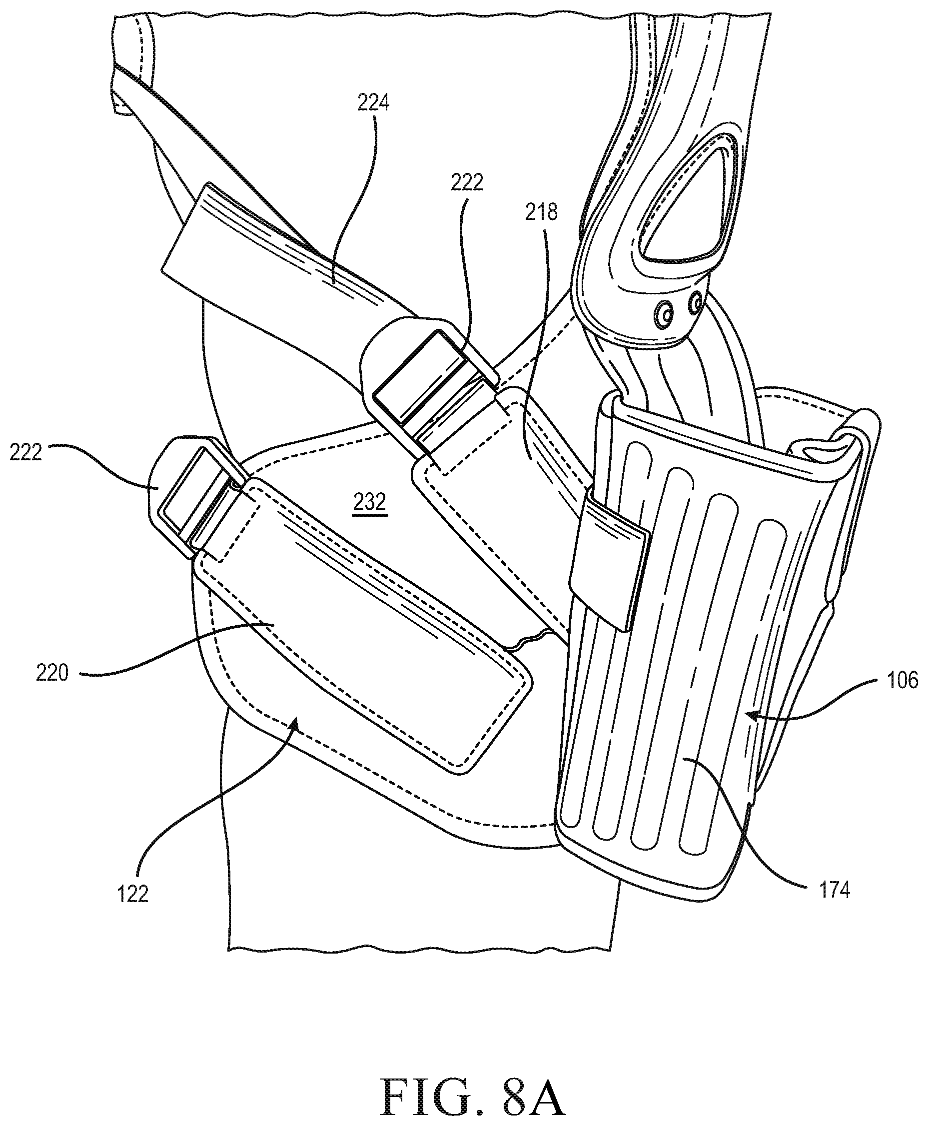 Patent US12090079 Figure 13 – Thoracic lumbar sacral orthosis attachment