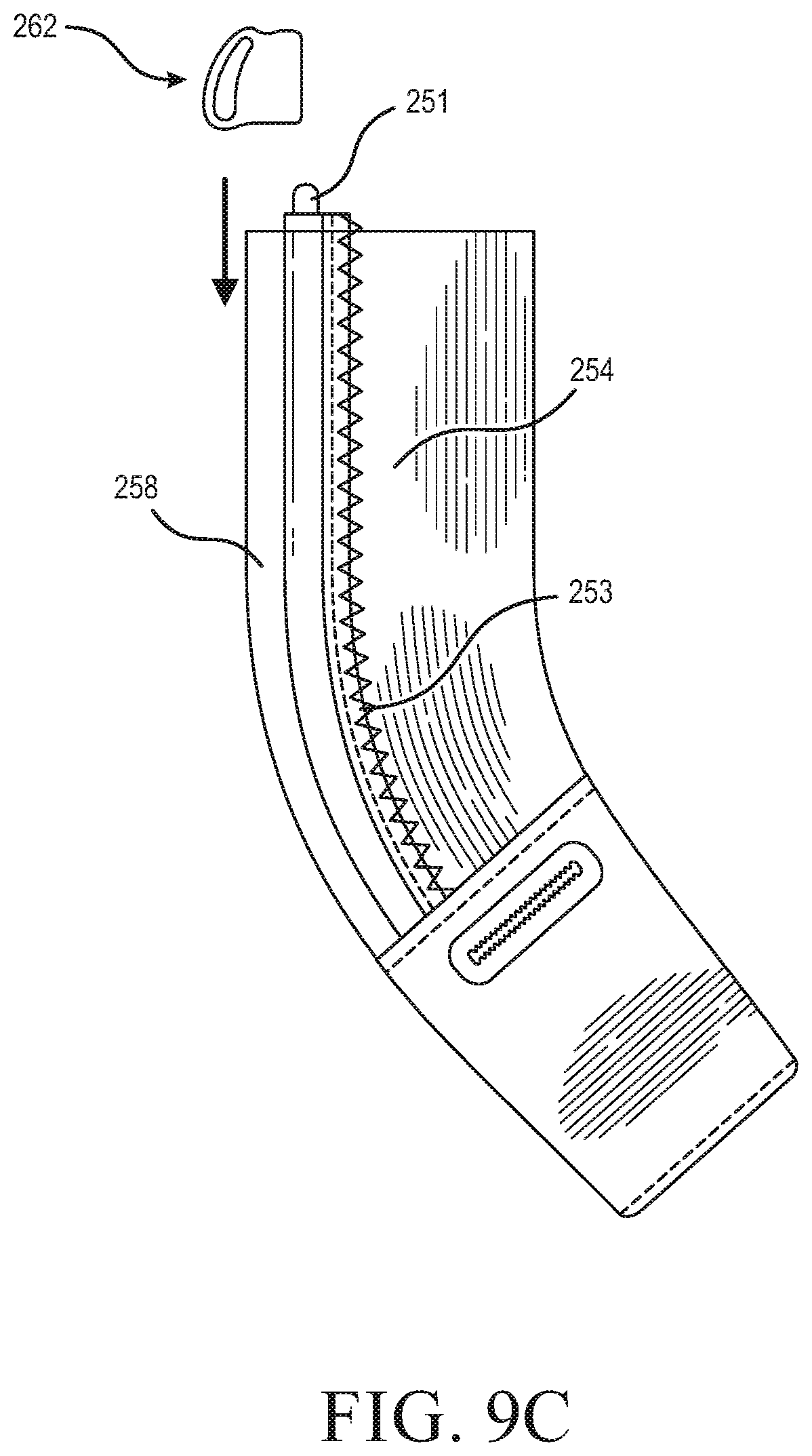 Patent US12090079 Figure 16 – Thoracic lumbar sacral orthosis attachment