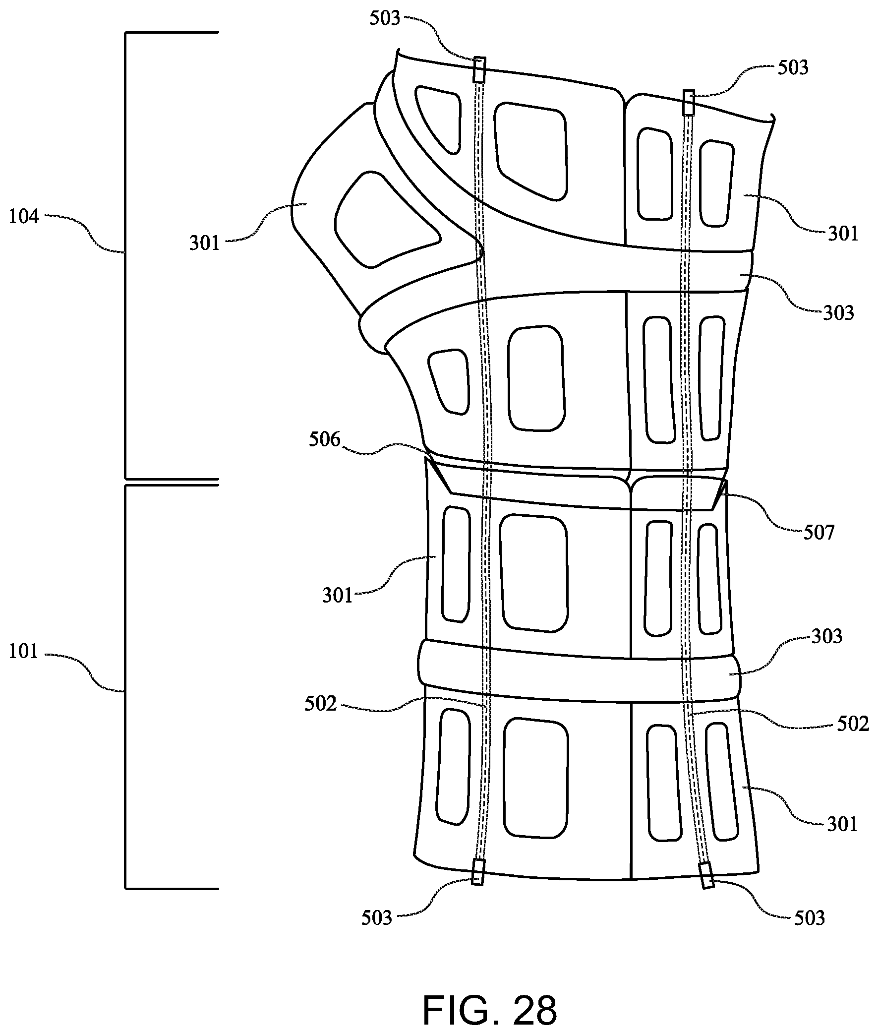 Patent US12090080 Figure 16 – Adaptive three-dimensional orthoses and methods for their manufacture and use