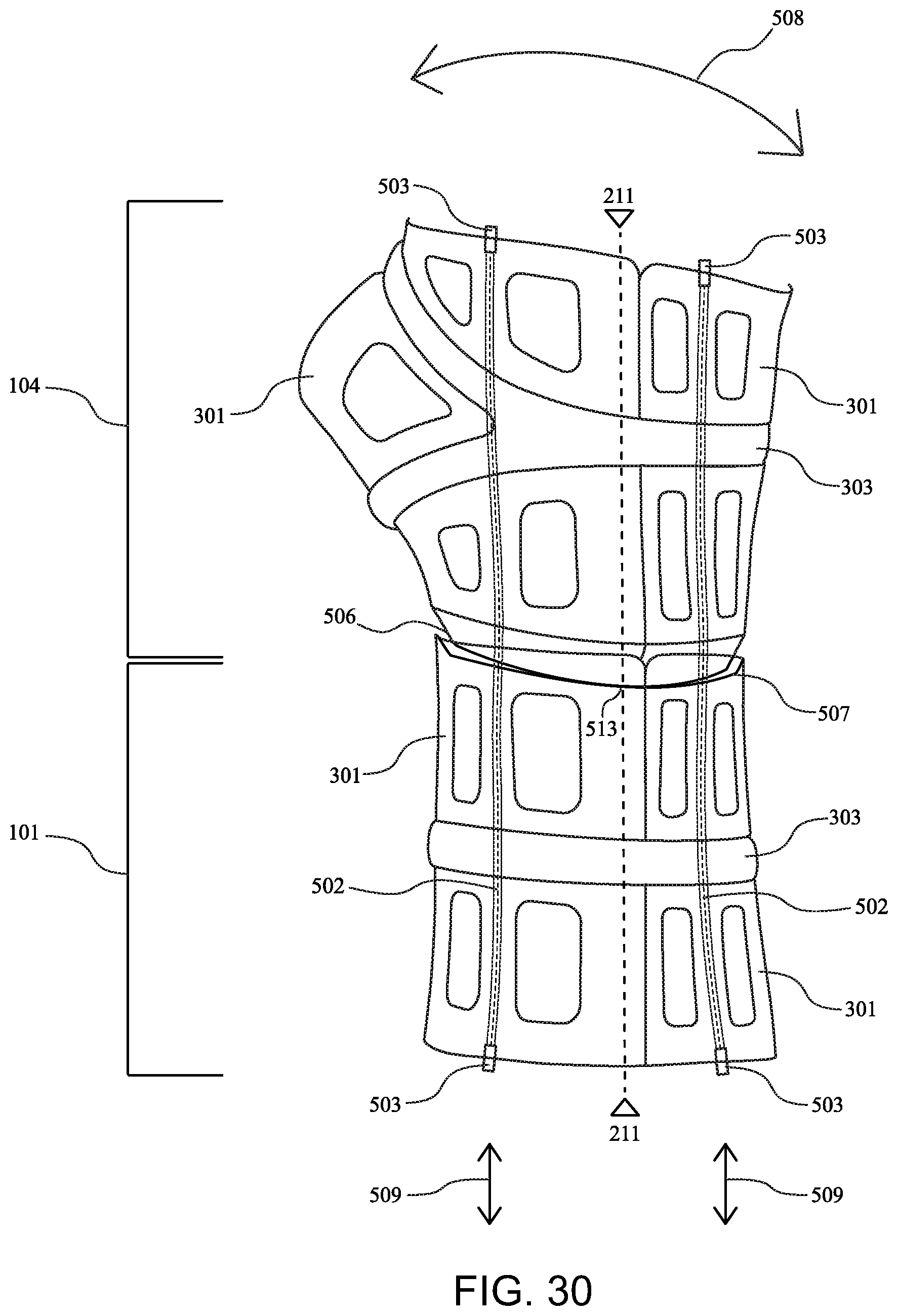 Patent US12090080 Figure 18 – Adaptive three-dimensional orthoses and methods for their manufacture and use