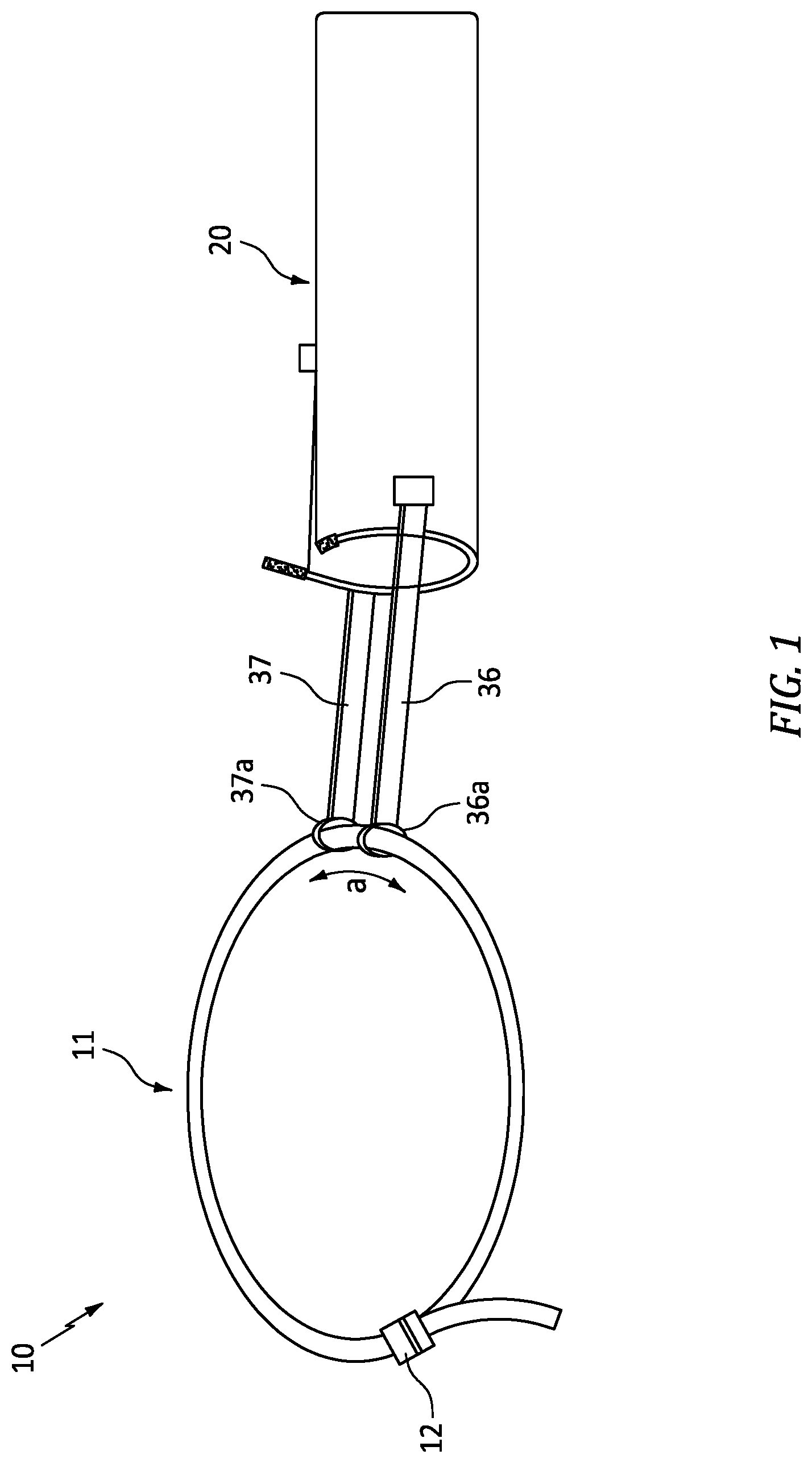 Patent US12090084 Figure 1 – Male incontinence device