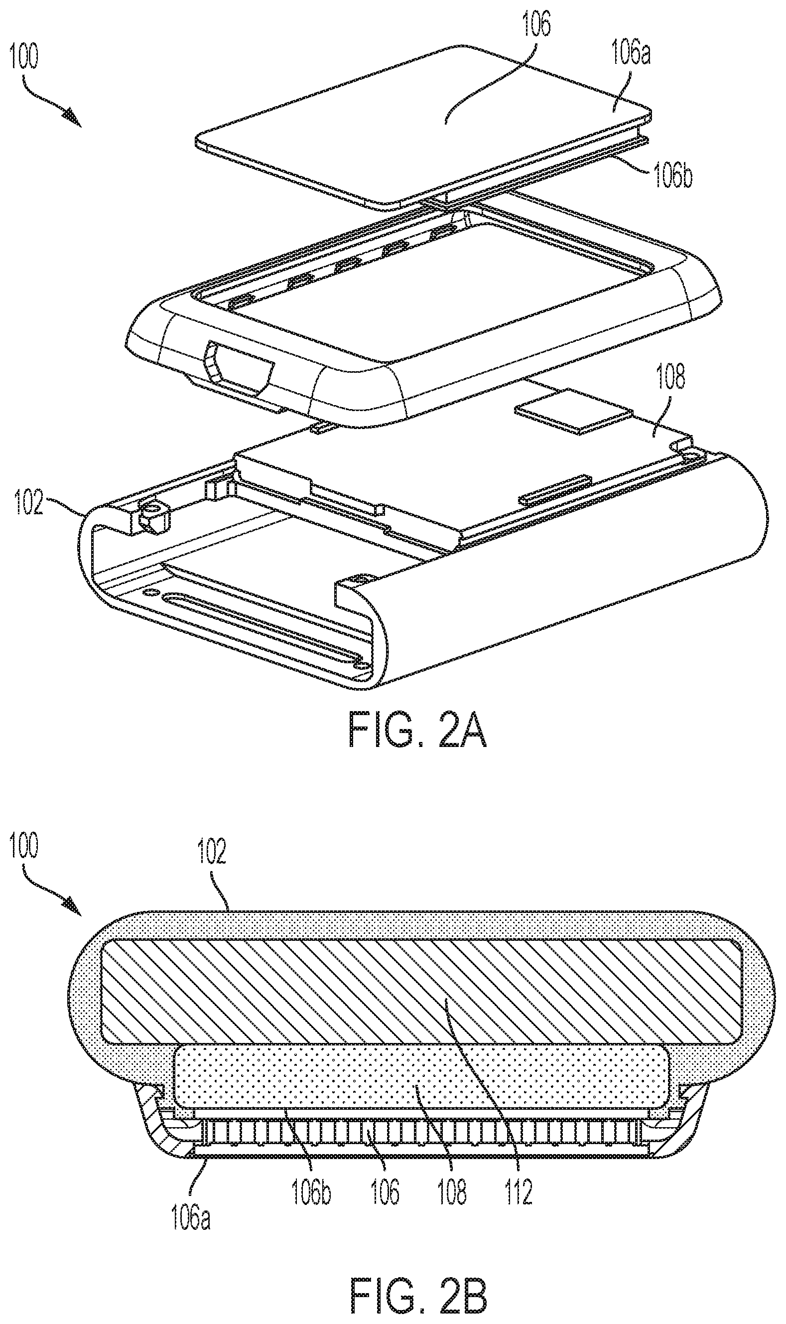 Patent US12090086 Figure 2 – Methods and systems for dissipating thermal loads in wearable devices