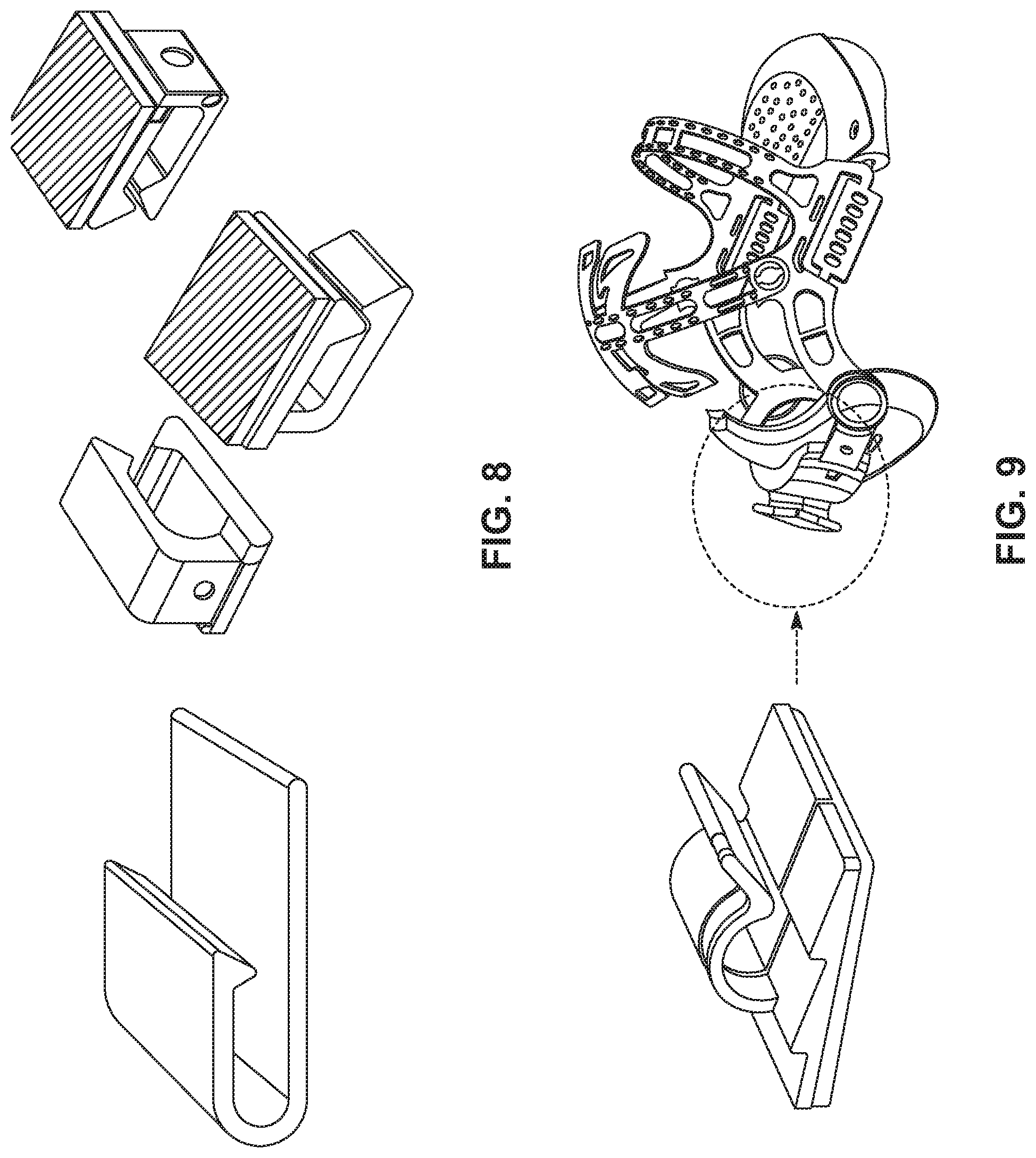Patent US12090089 Figure 4 – Lighting attachment for welding helmets