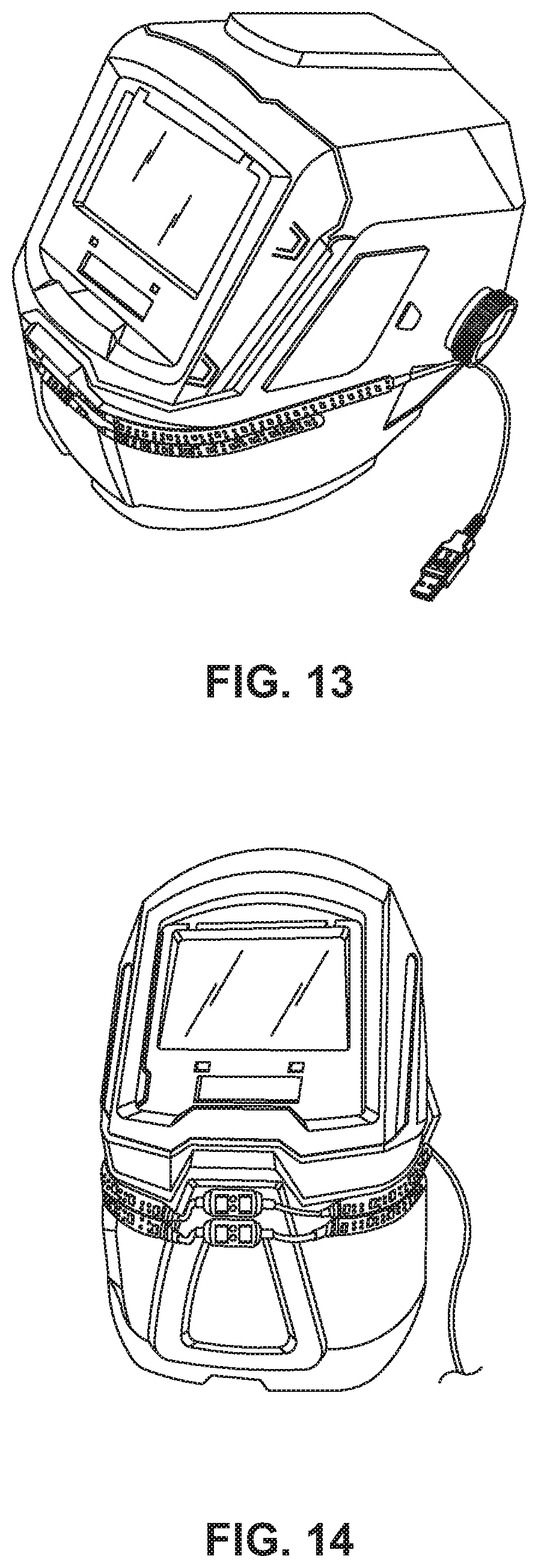 Patent US12090089 Figure 7 – Lighting attachment for welding helmets