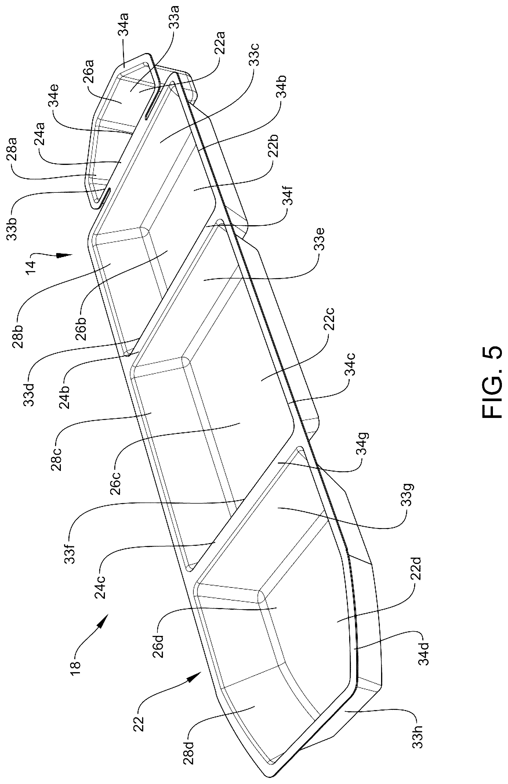 Patent US12090091 Figure 5 – Patient support apparatus and accessories therefor