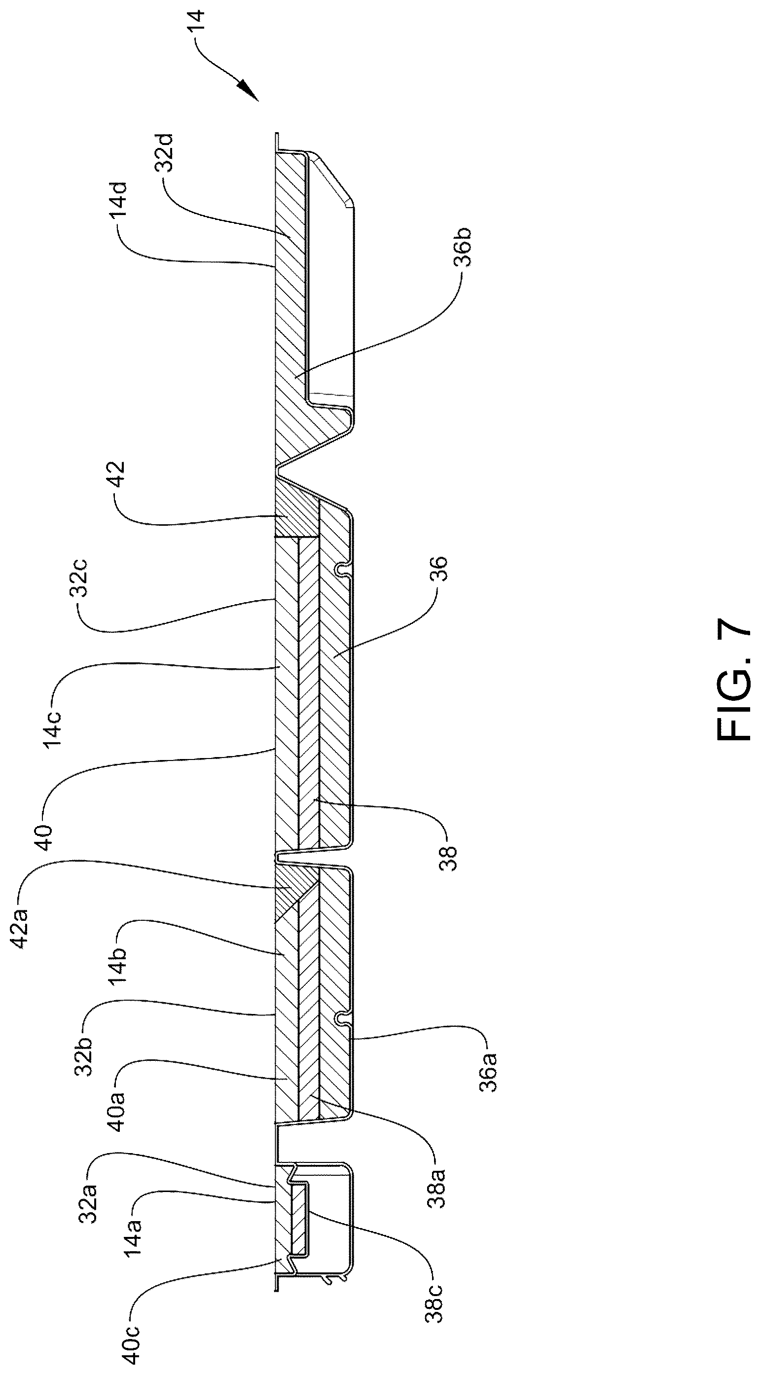 Patent US12090091 Figure 7 – Patient support apparatus and accessories therefor
