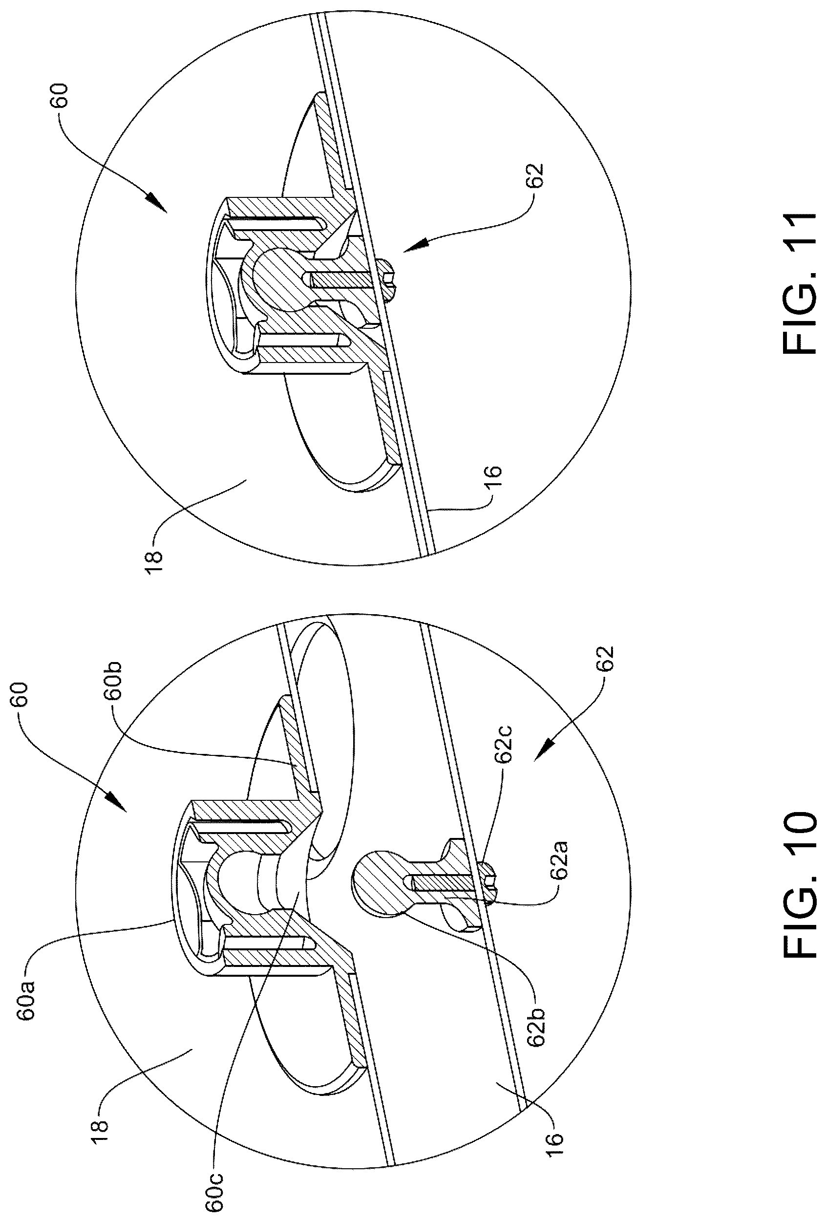 Patent US12090091 Figure 11 – Patient support apparatus and accessories therefor