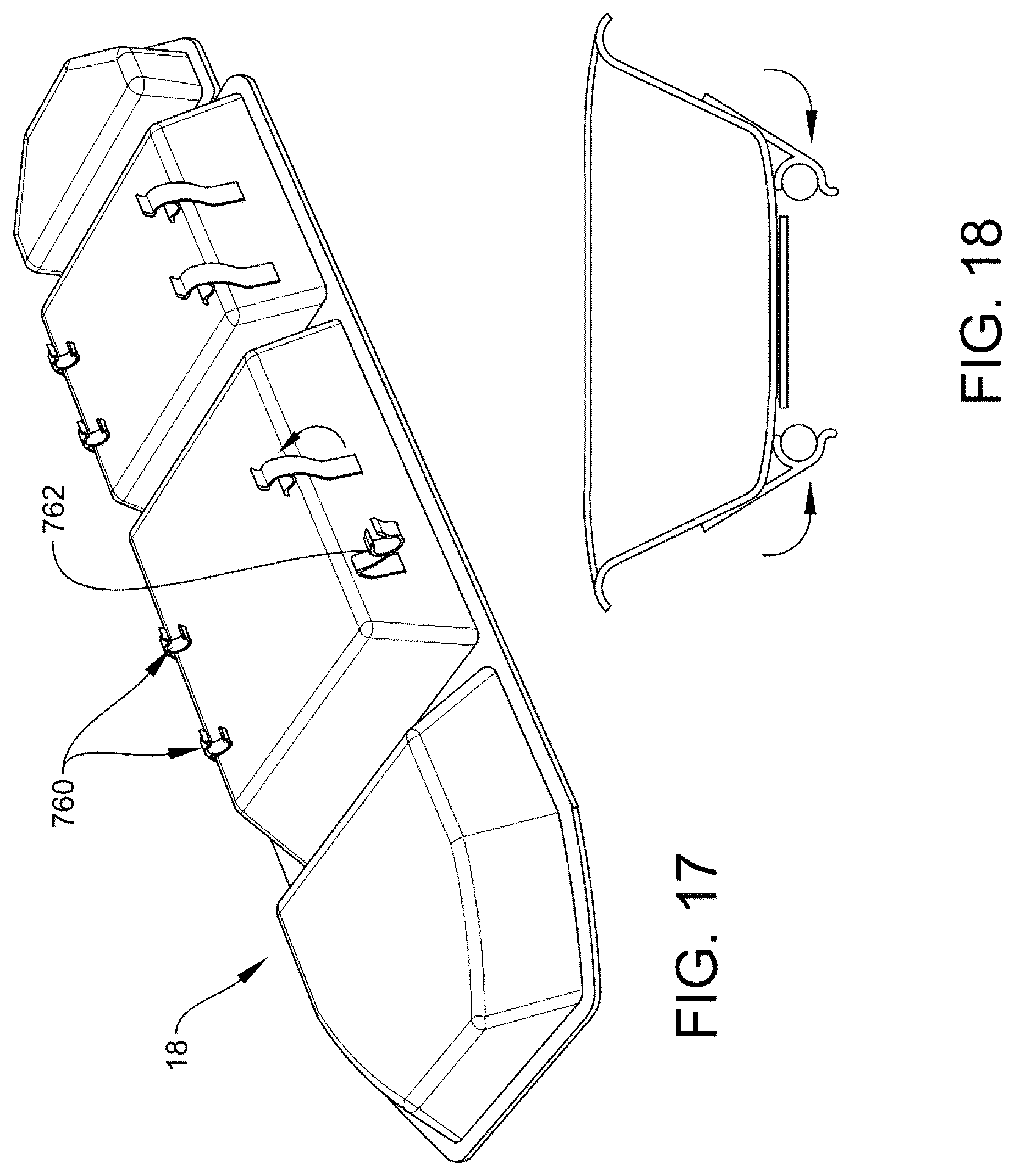 Patent US12090091 Figure 15 – Patient support apparatus and accessories therefor