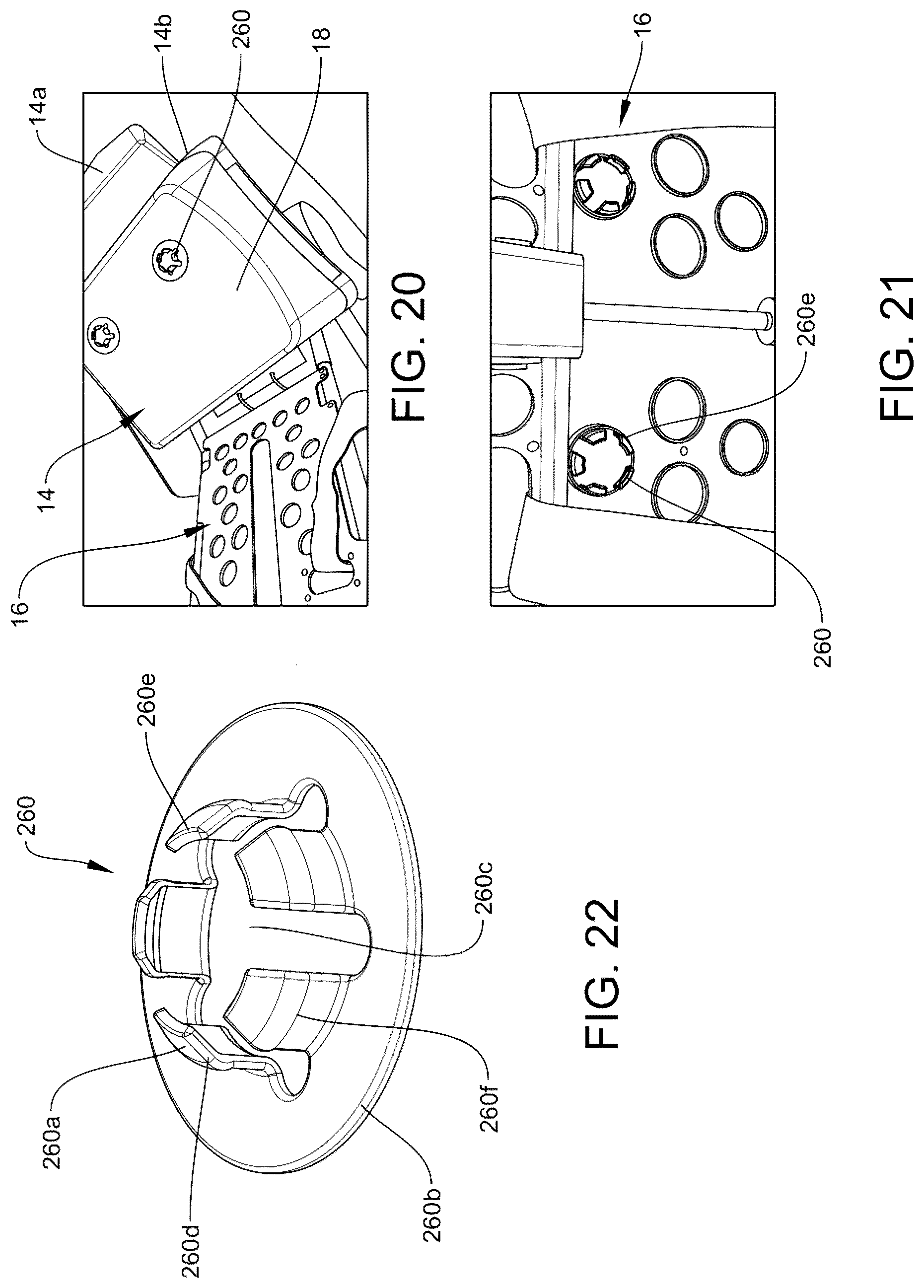 Patent US12090091 Figure 17 – Patient support apparatus and accessories therefor