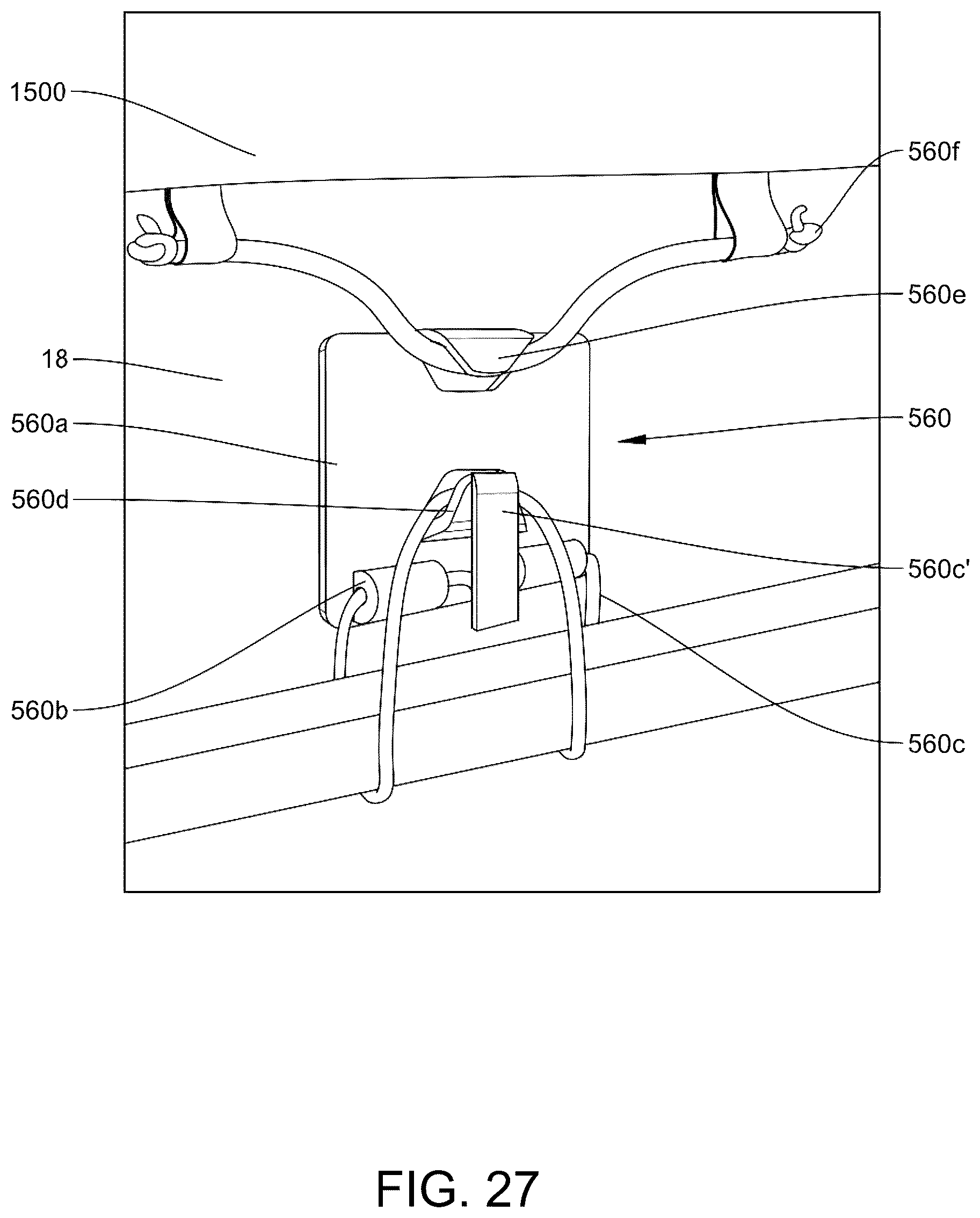 Patent US12090091 Figure 20 – Patient support apparatus and accessories therefor