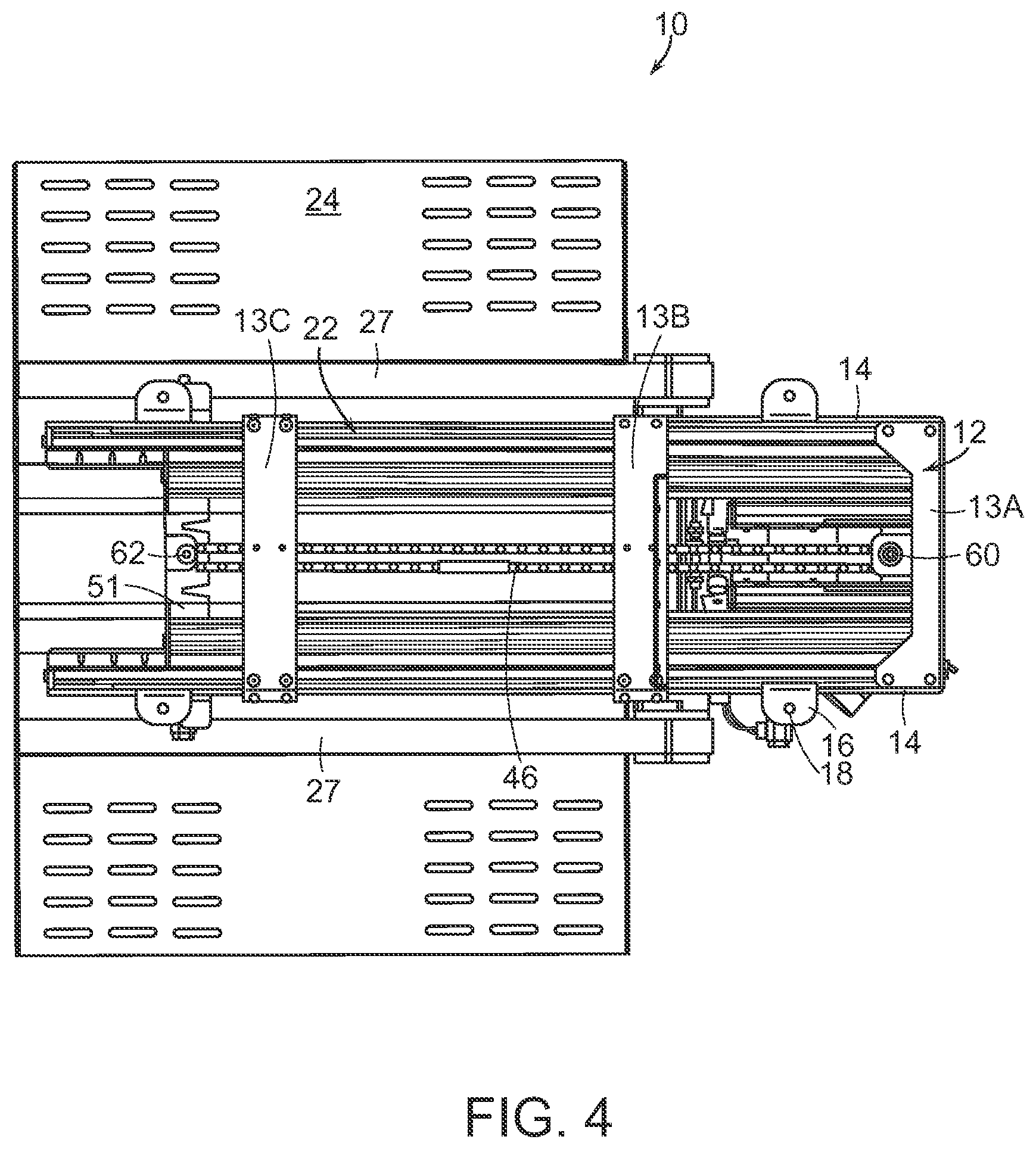 Patent US12090096 Figure 4 – Vehicle lift for mobility device