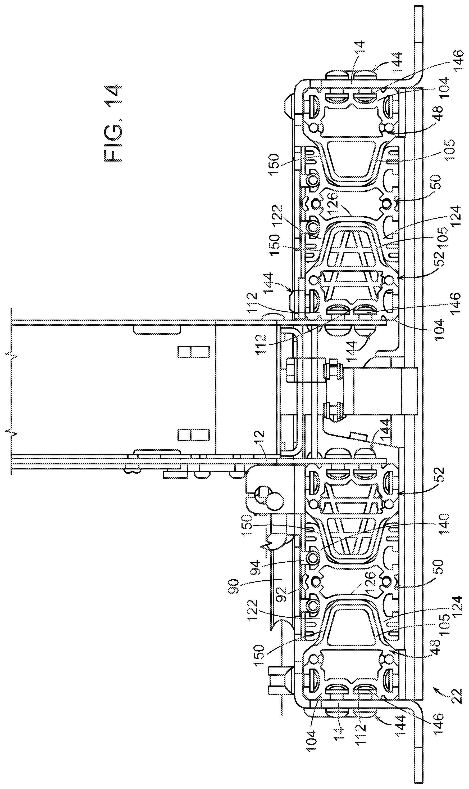 Patent US12090096 Figure 12 – Vehicle lift for mobility device