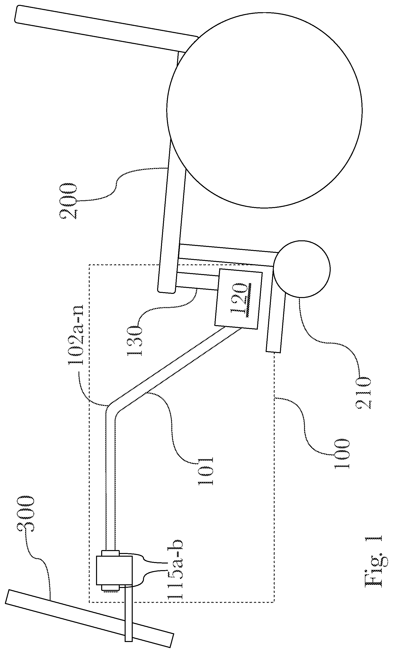Patent US12090098 — Wheelchair towing coupler — Figure 1