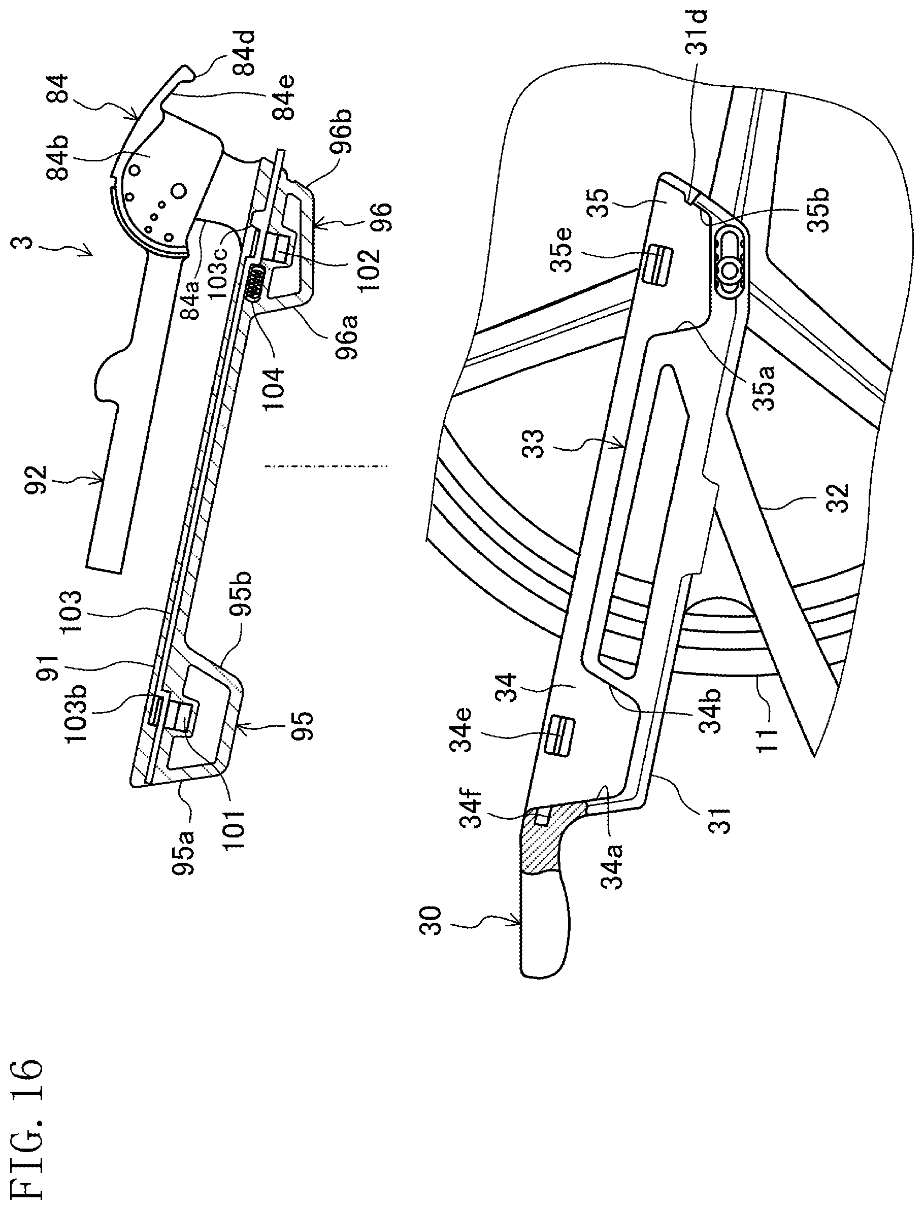 Patent US12090099 Figure 16 – Wheelchair