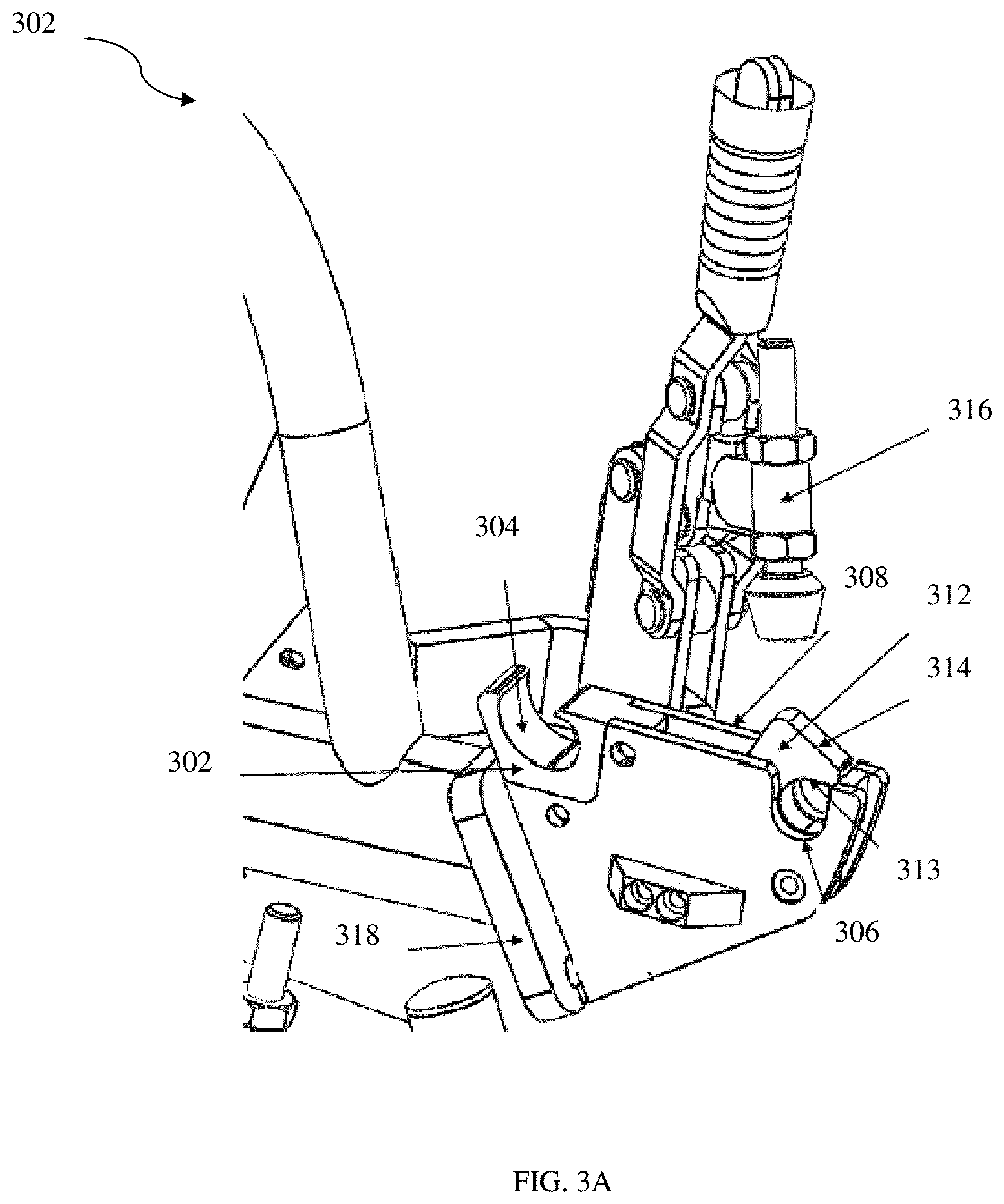 Patent US12090101 Figure 6 – Extended wheelchair and an attachment device for the wheelchair