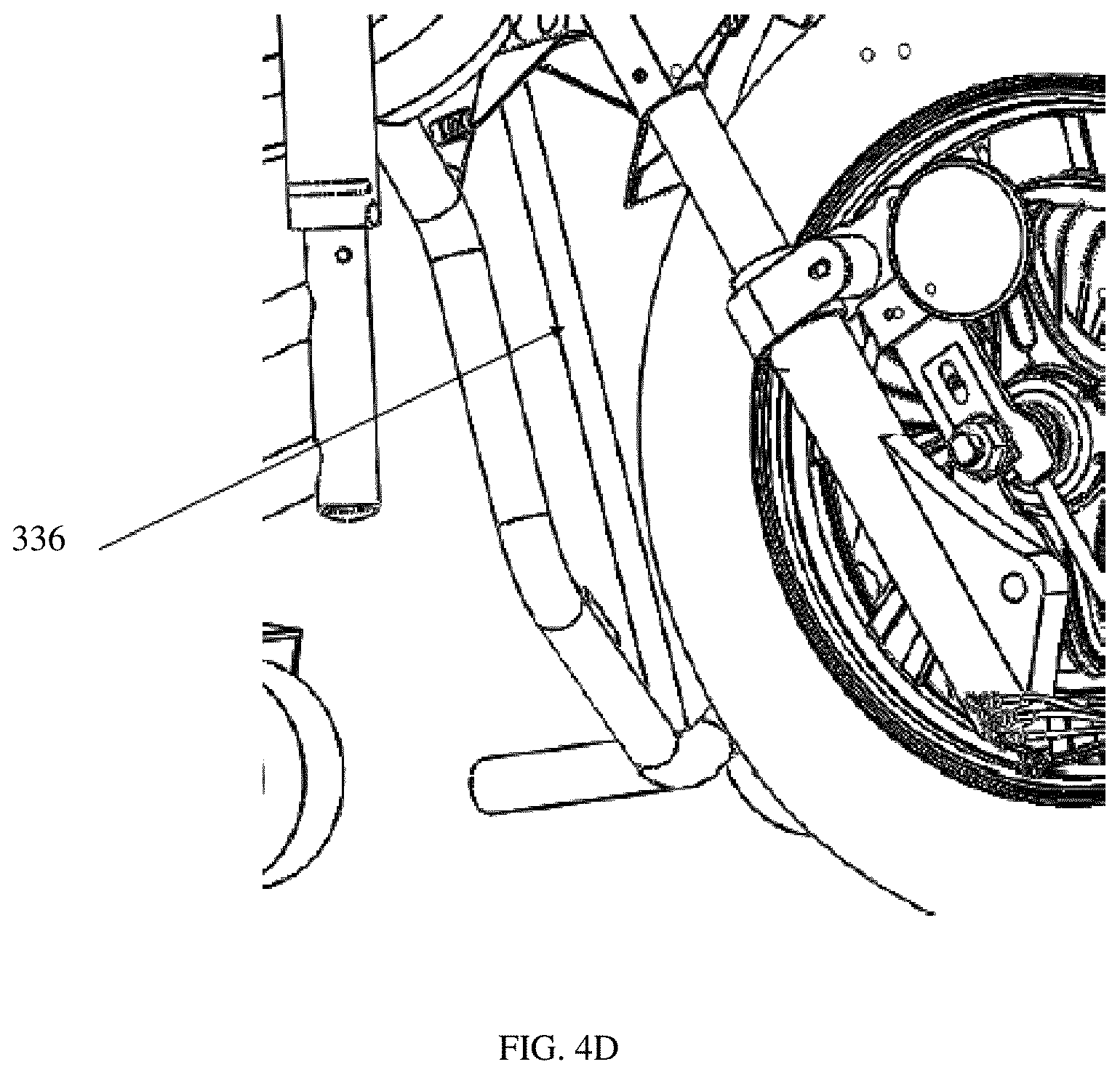 Patent US12090101 Figure 12 – Extended wheelchair and an attachment device for the wheelchair