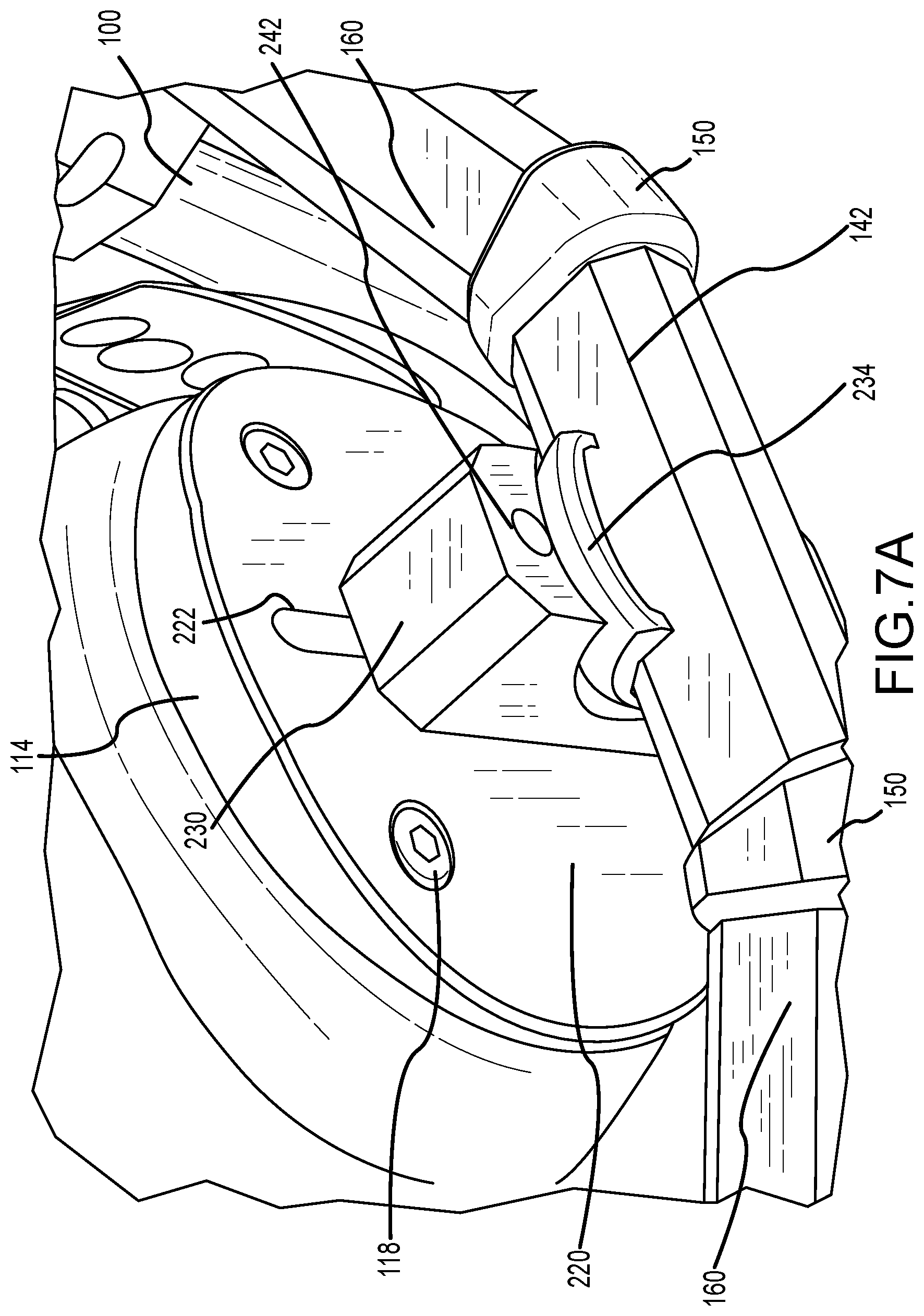 Patent US12090102 Figure 12 – Wheelchair back support adjustment system with central spherical joint