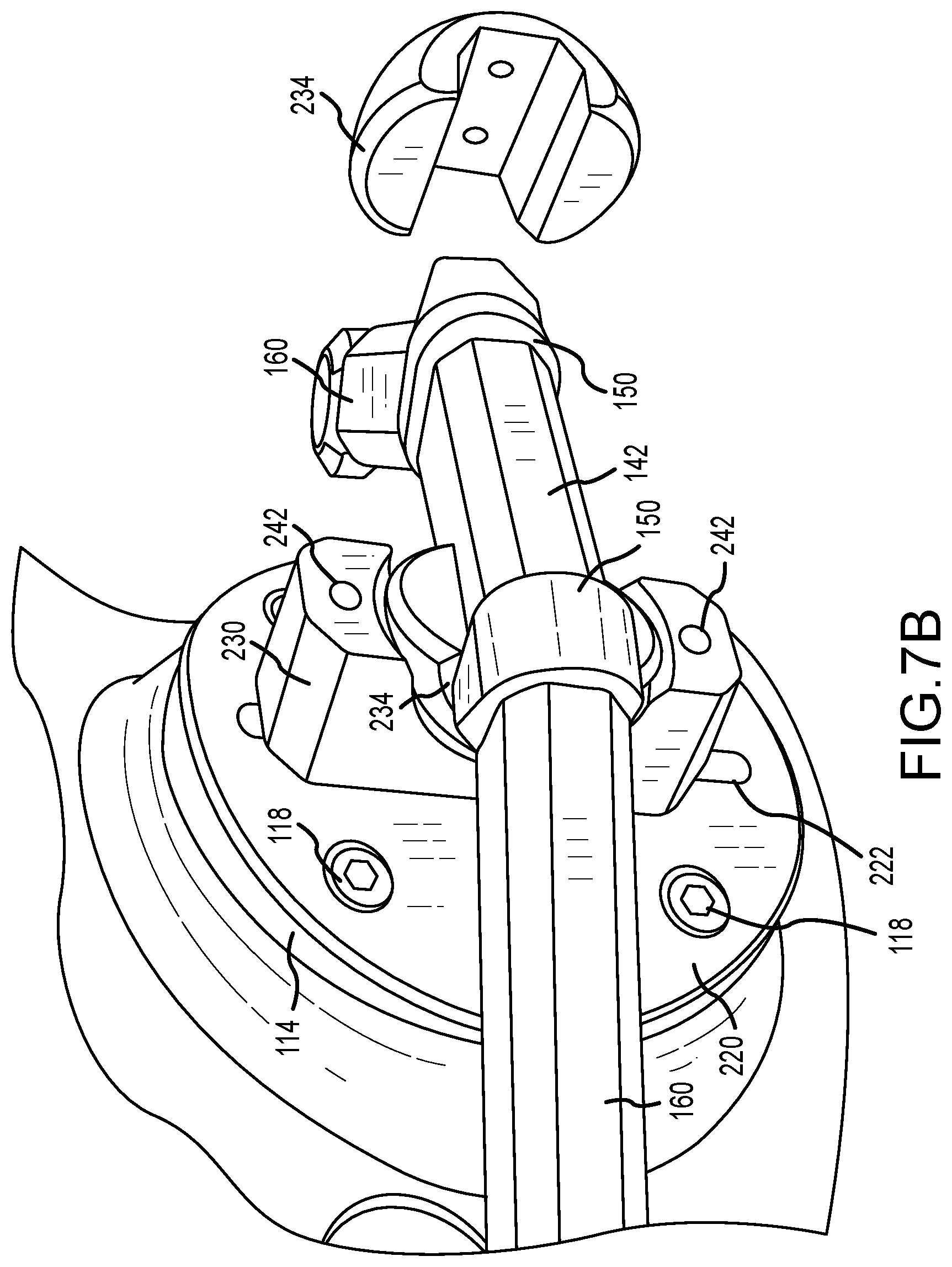 Patent US12090102 Figure 13 – Wheelchair back support adjustment system with central spherical joint