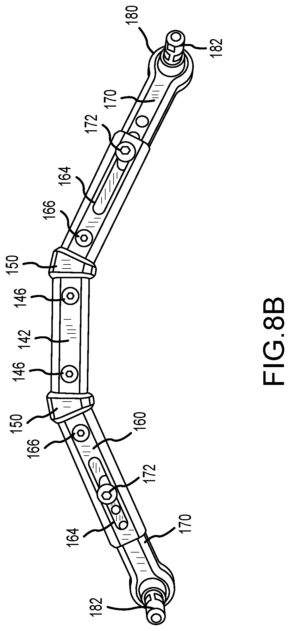 Patent US12090102 Figure 16 – Wheelchair back support adjustment system with central spherical joint