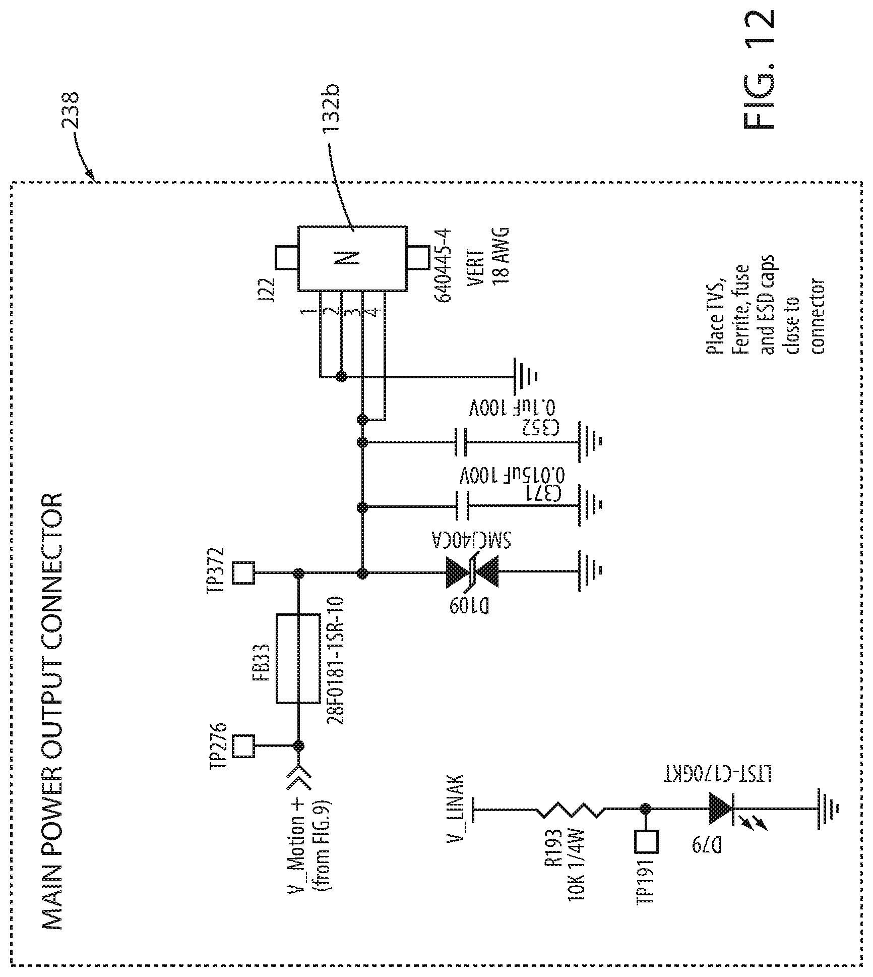 Patent US12090103 Figure 13 – Patient care system with power management