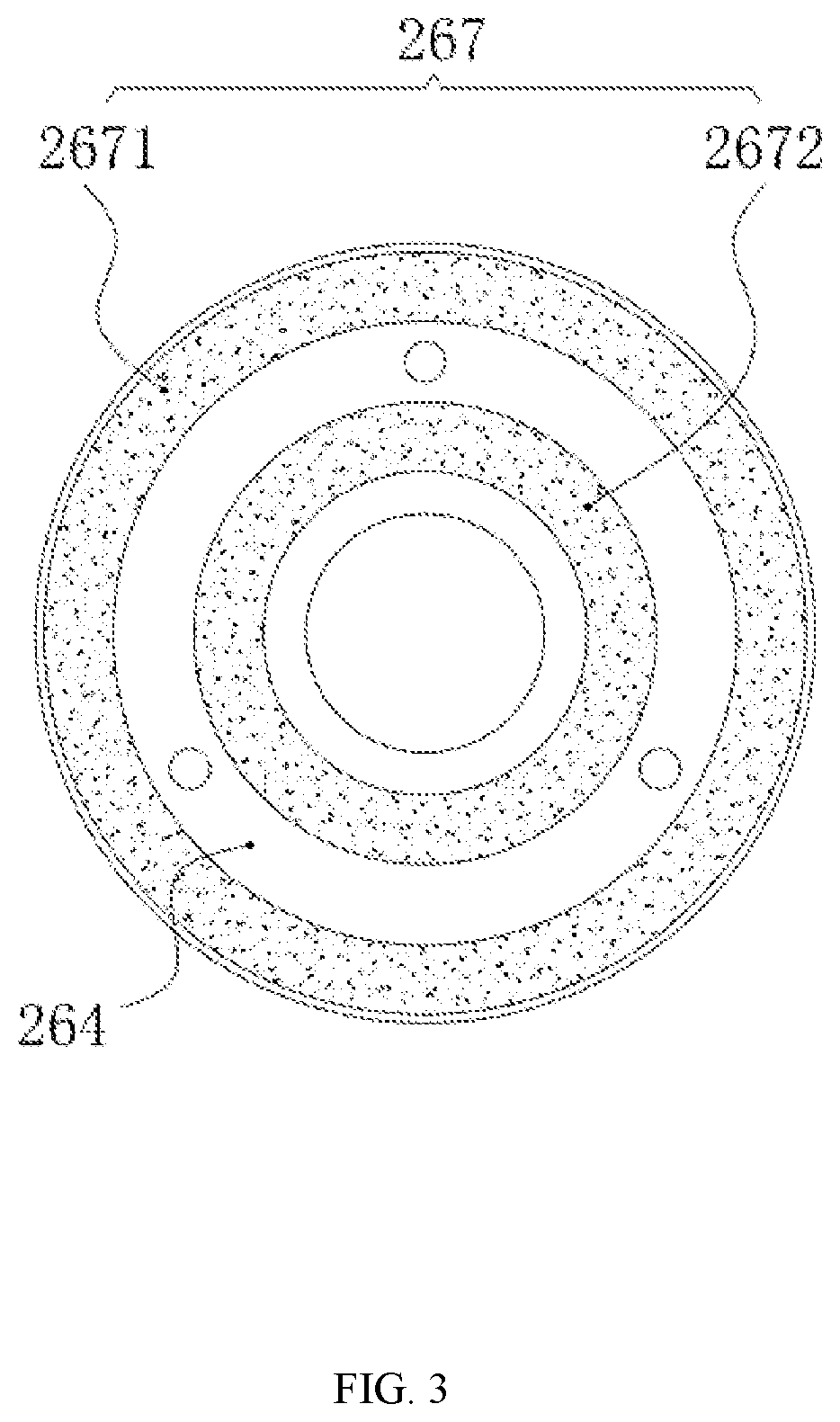 Patent US12090108 Figure 3 – Massage roller and conductive structure thereof