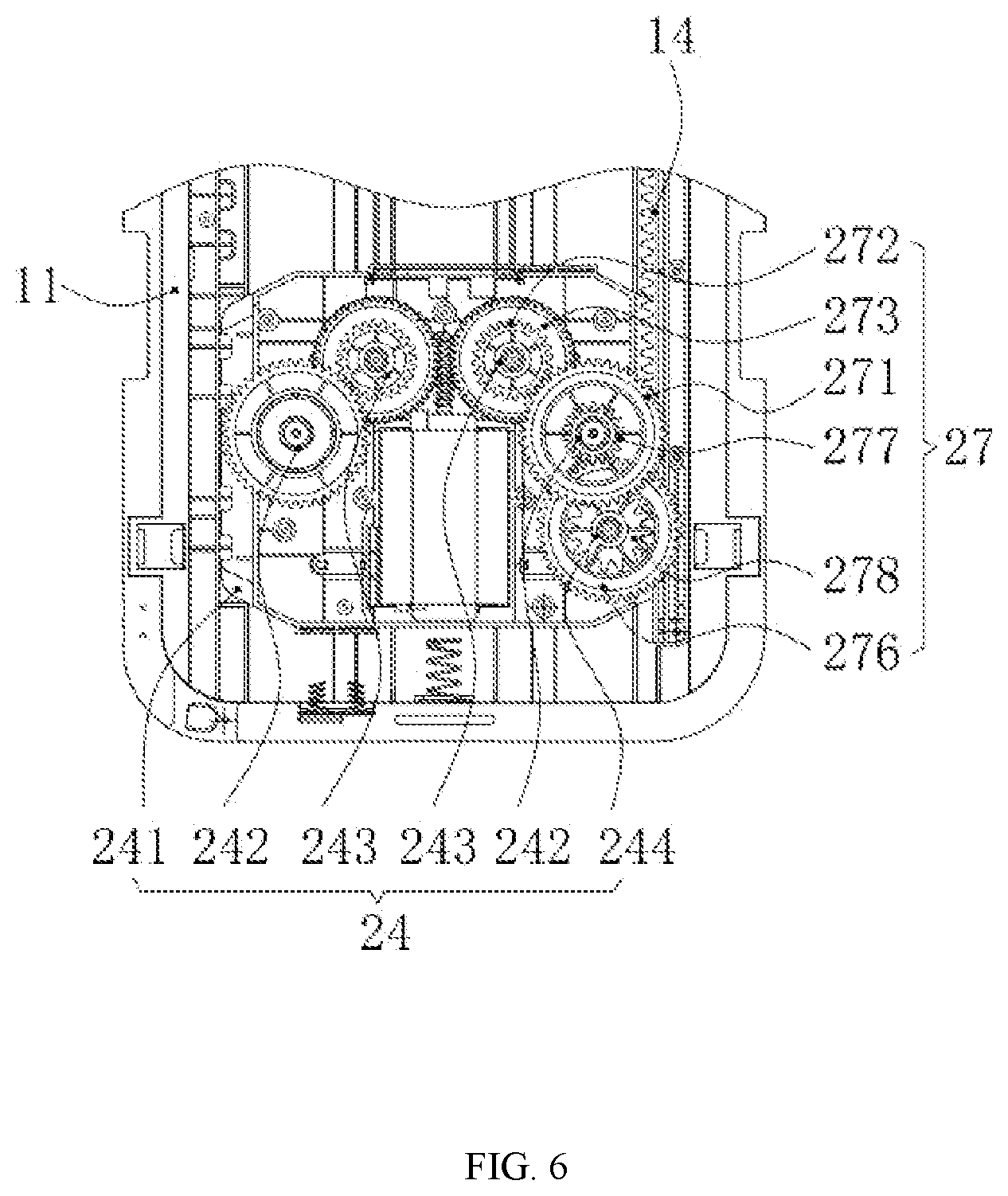 Patent US12090108 Figure 6 – Massage roller and conductive structure thereof