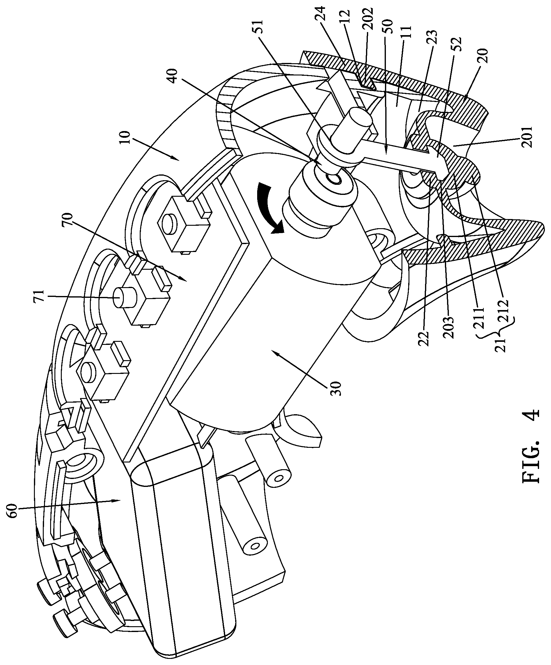 Patent US12090111 Figure 4 – Sexual stimulation device