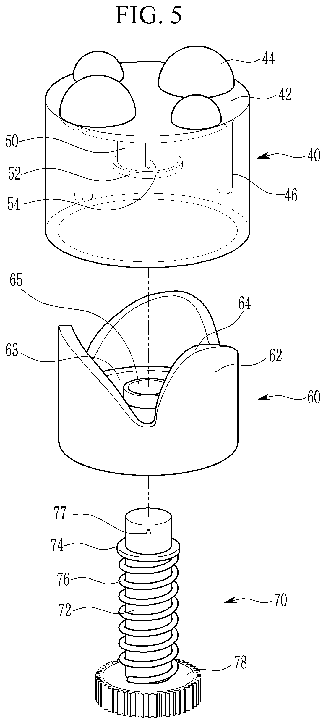 Patent US12090113 Figure 5 – Massage system of vehicle and method of controlling the same