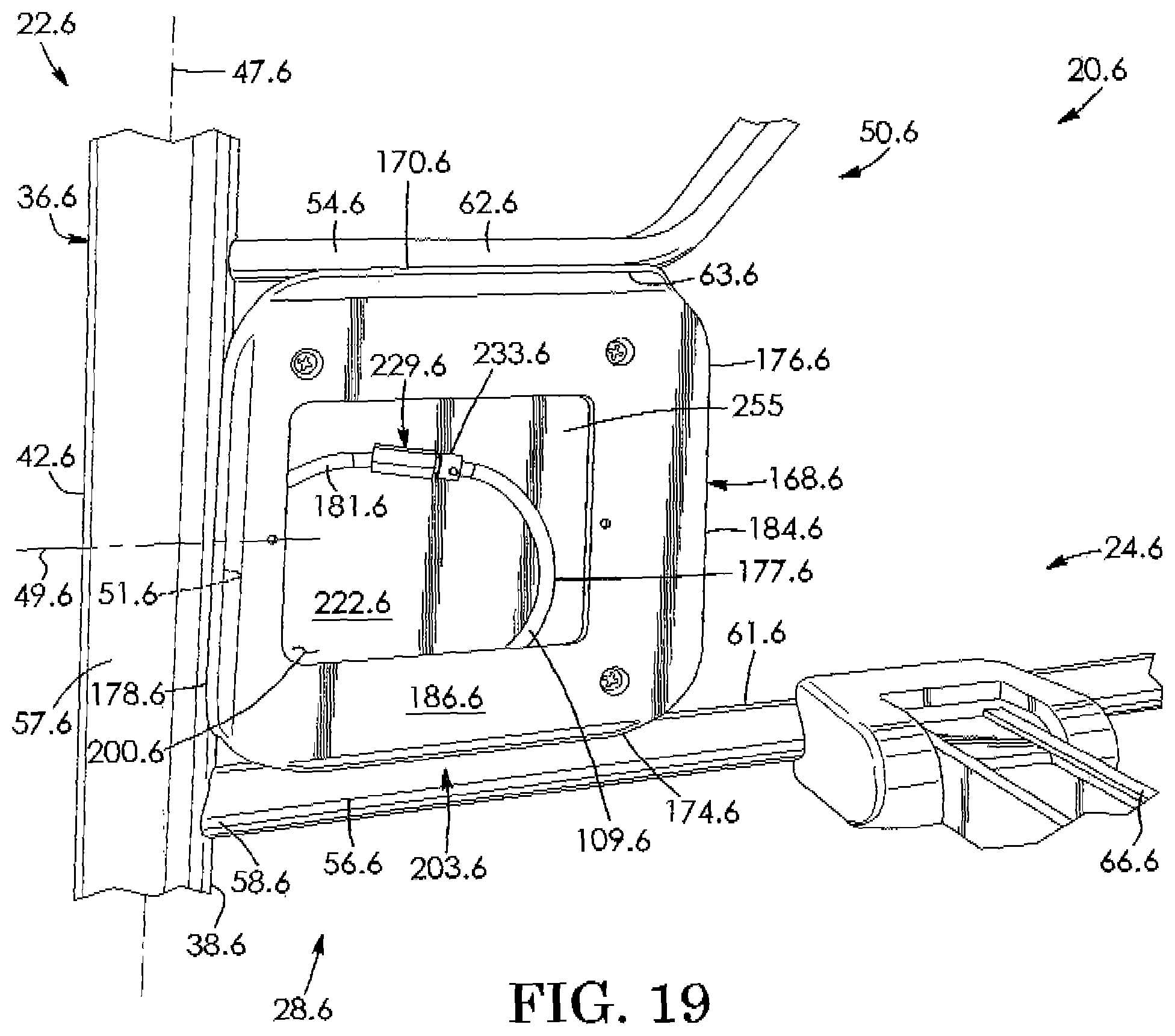 Patent US12090115 Figure 16 – Cable tension adjuster for height-adjustable wheeled vehicle